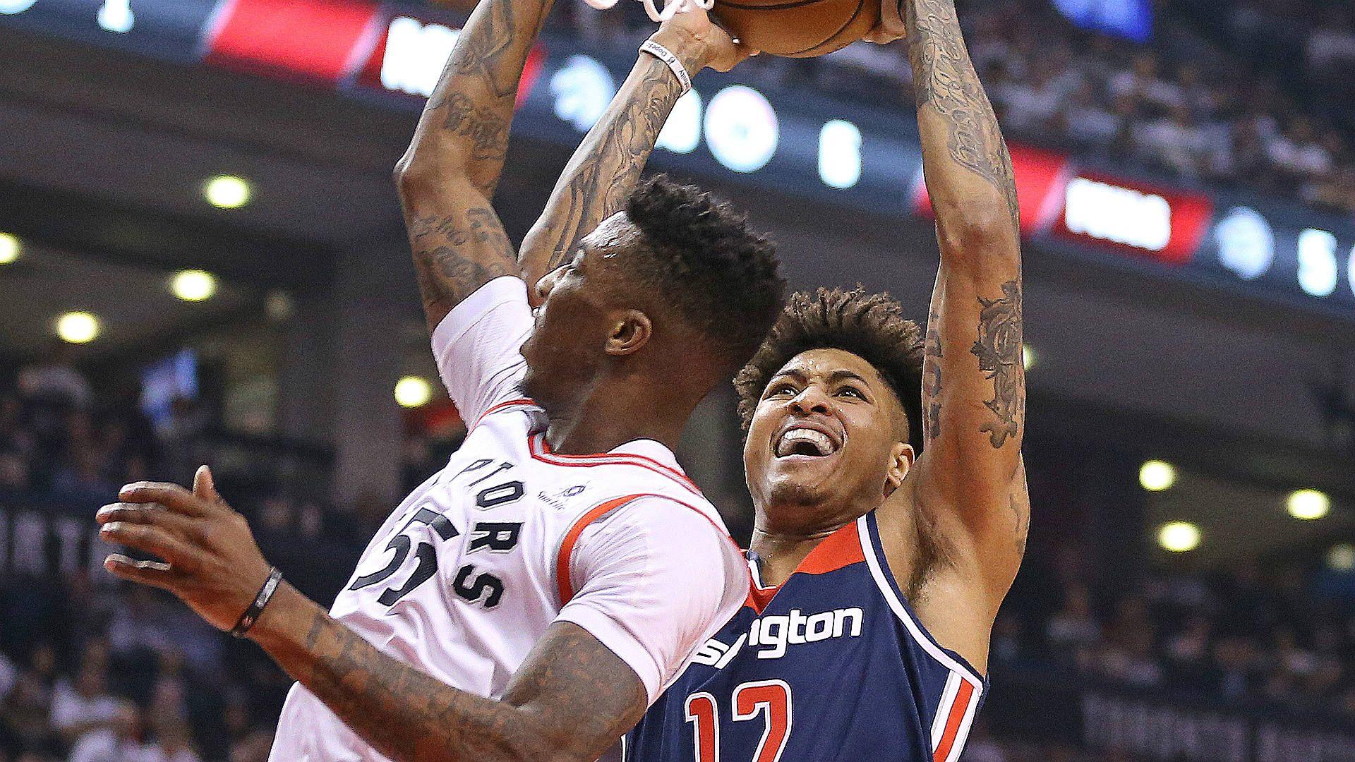 NBA playoffs 2018: Kelly Oubre Jr.'s war of words with Delon Wright