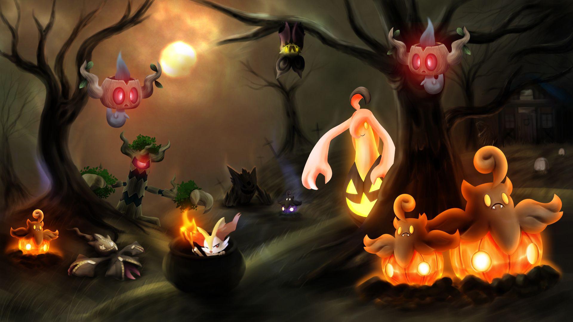 Trevenant (Pokémon) HD Wallpaper and Background Image