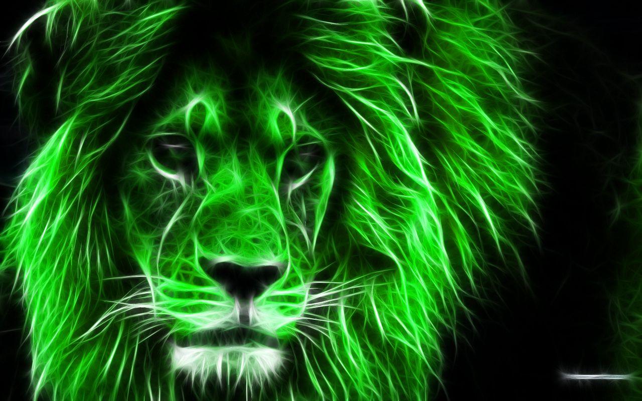 Download the Green Lion Wallpaper, Green Lion iPhone Wallpaper