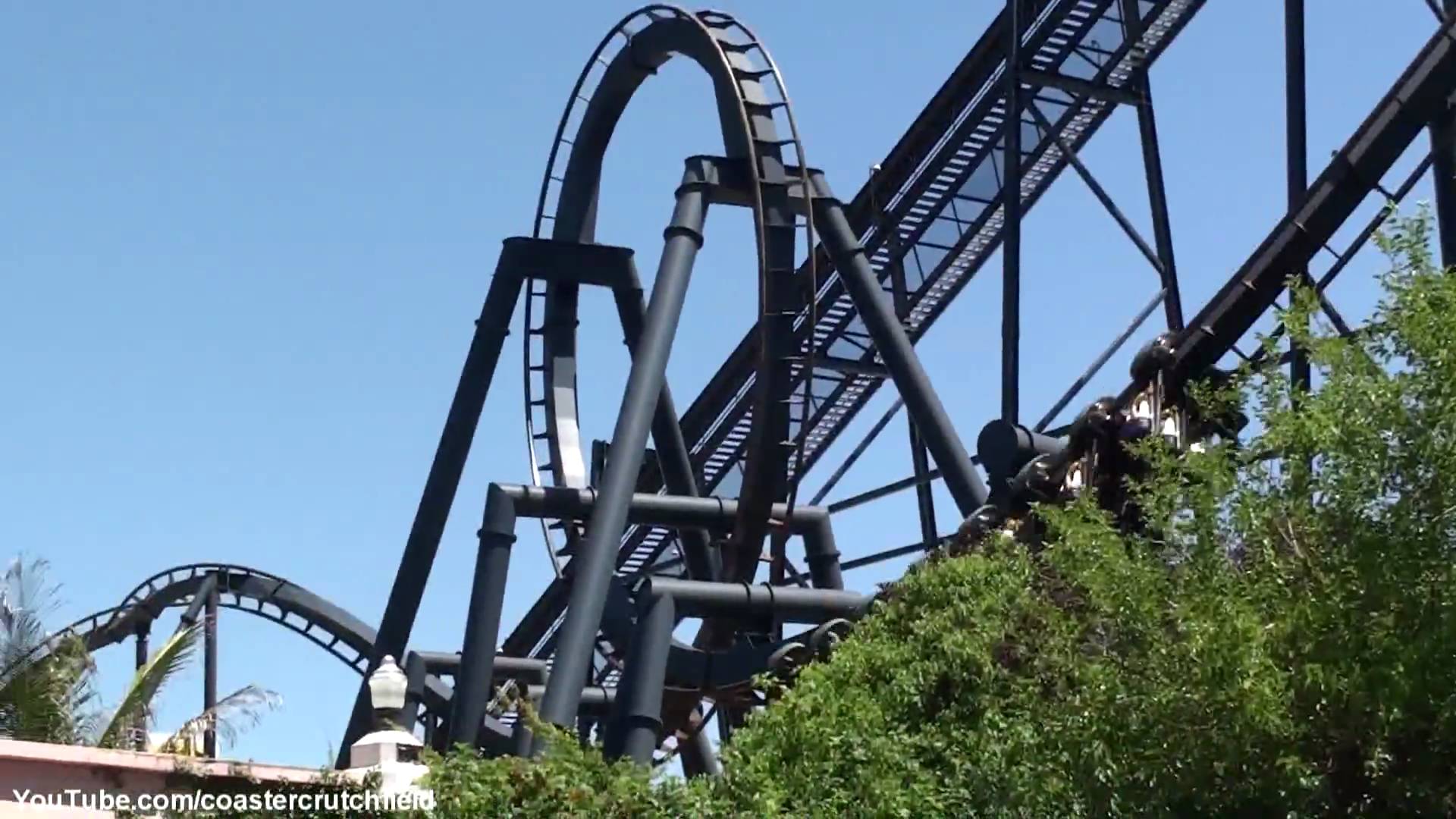 Batman The Ride (Off Ride HD) Six Flags St. Louis