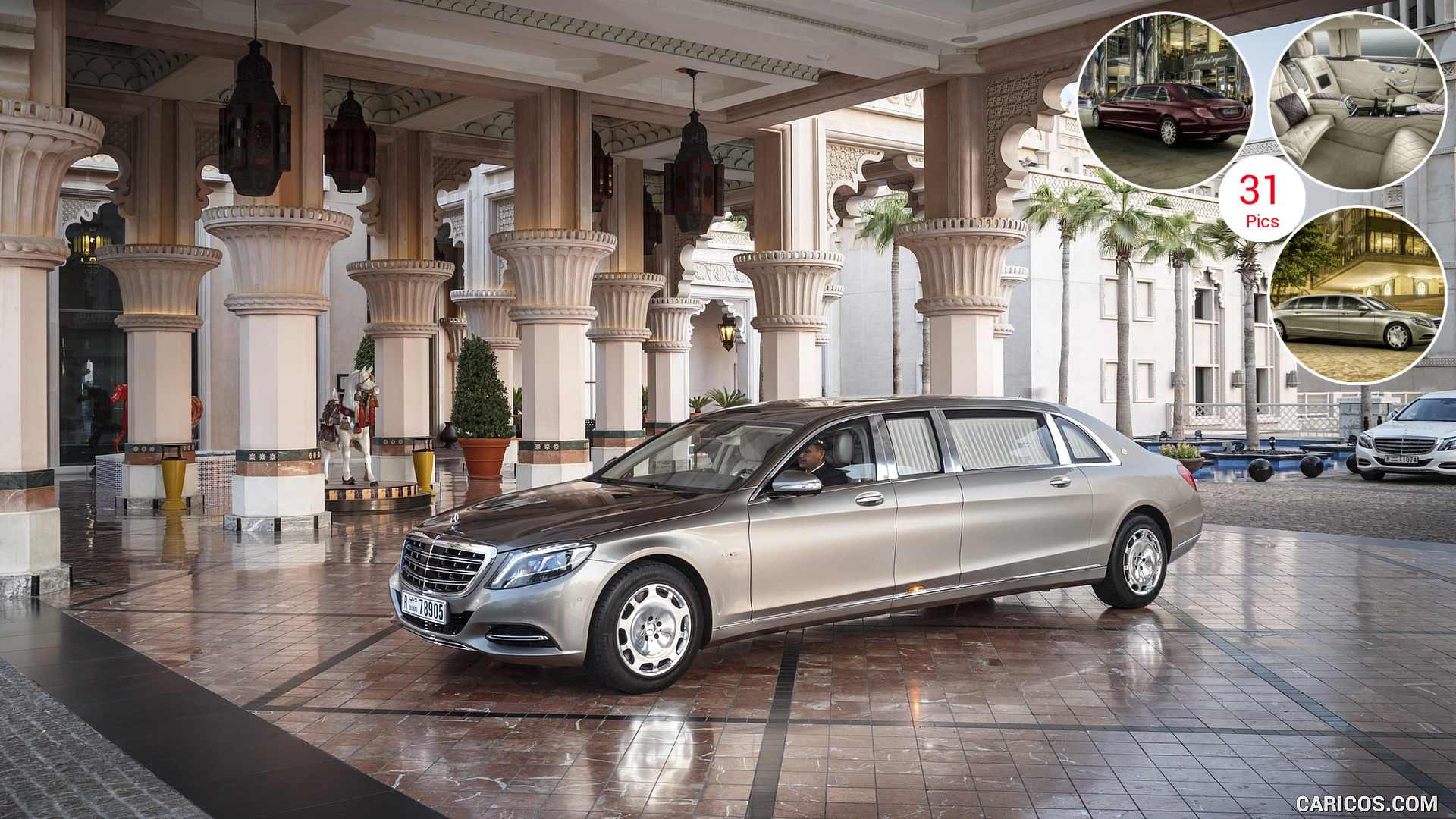 Mercedes Maybach S600 Pullman In Dubai. HD Wallpaper