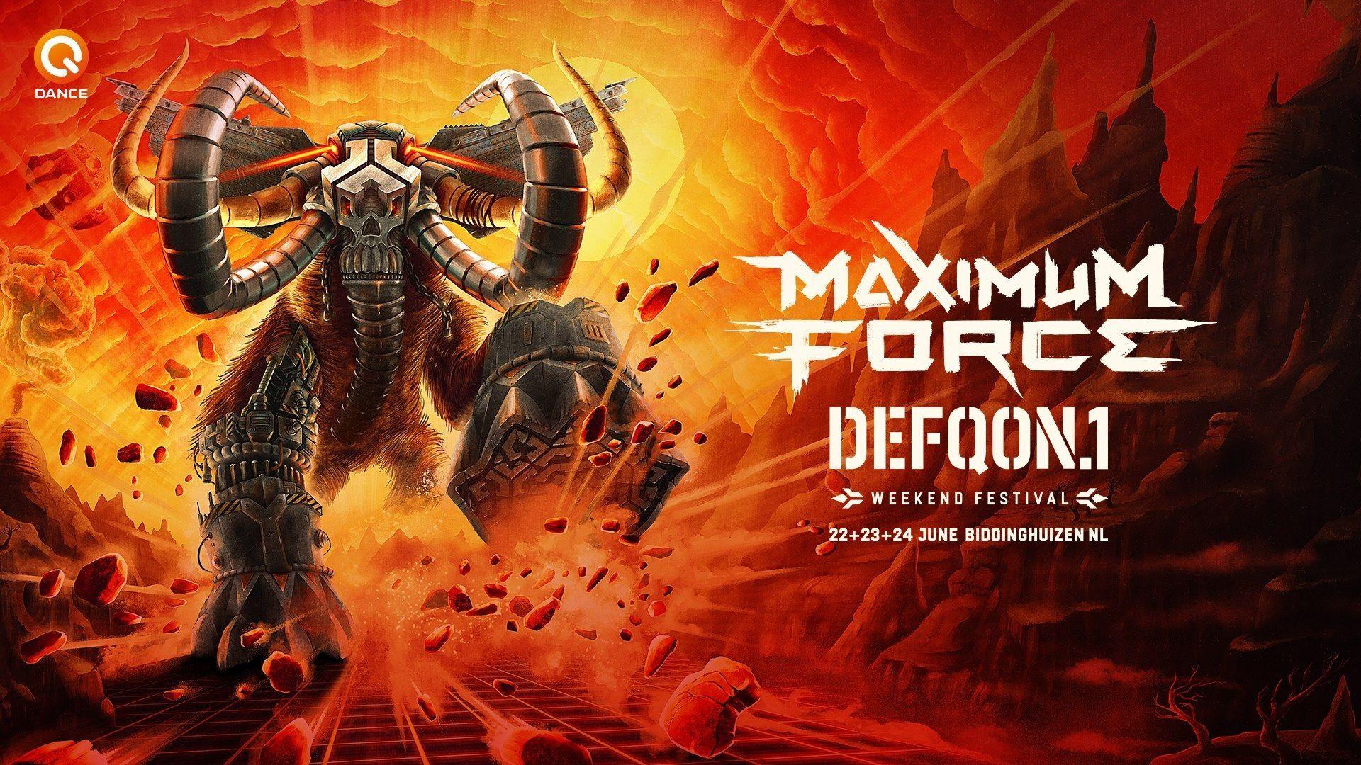 Defqon.1 Weekend Festival · Maximum Force · 23 juni Walibi