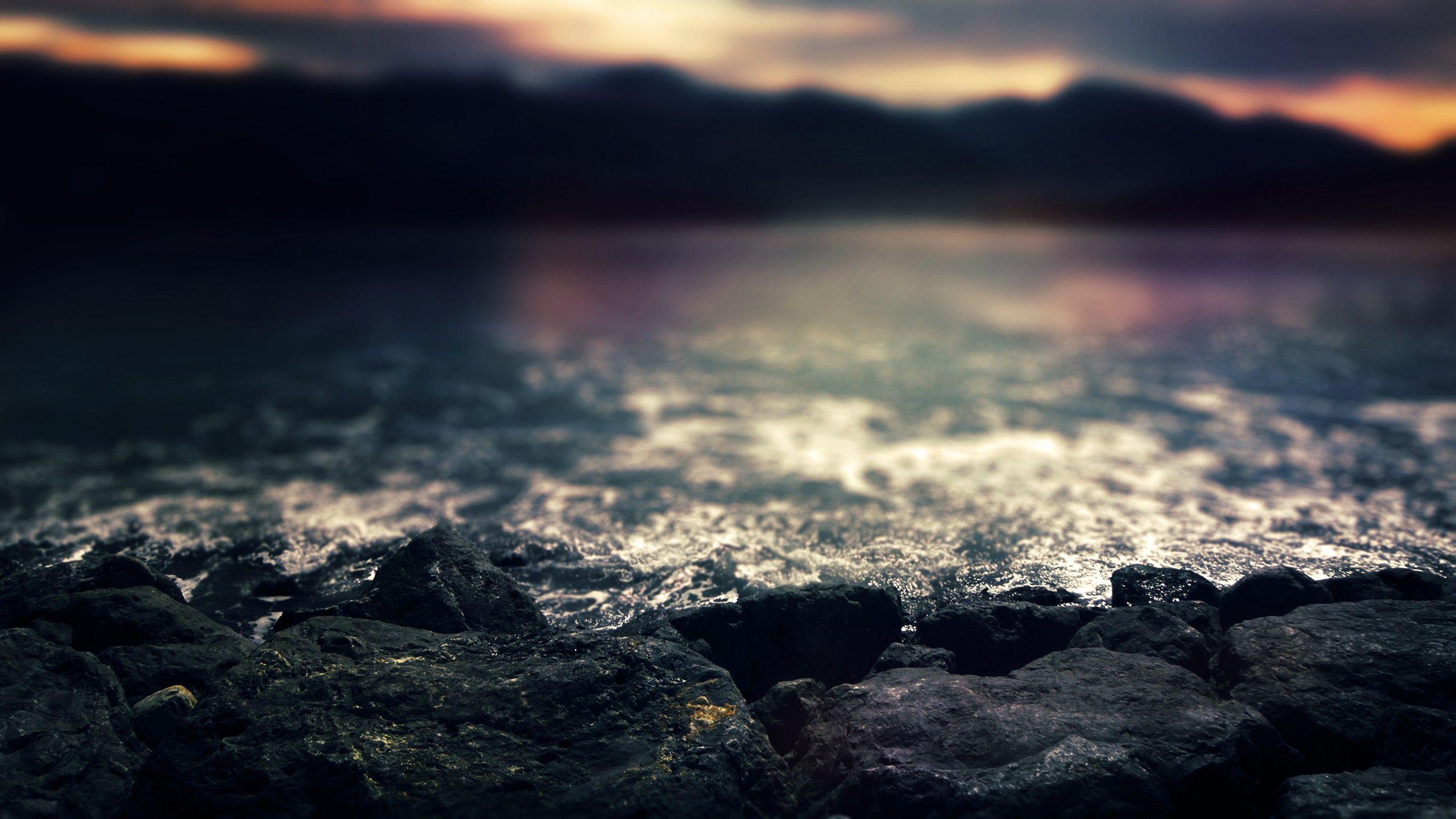 Daily Wallpaper: Early Morning Waves. I Like To Waste My Time