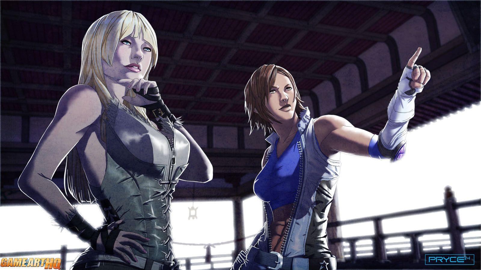 Asuka Kazama and Lili Rochefort