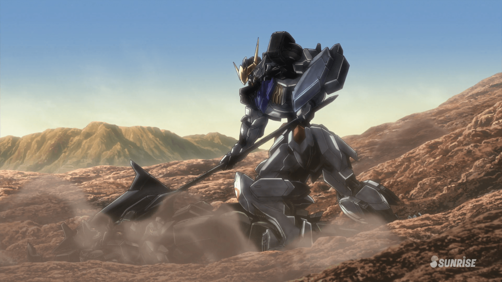Wallpaper Blink Suit Gundam: Iron Blooded Orphans Wallpaper