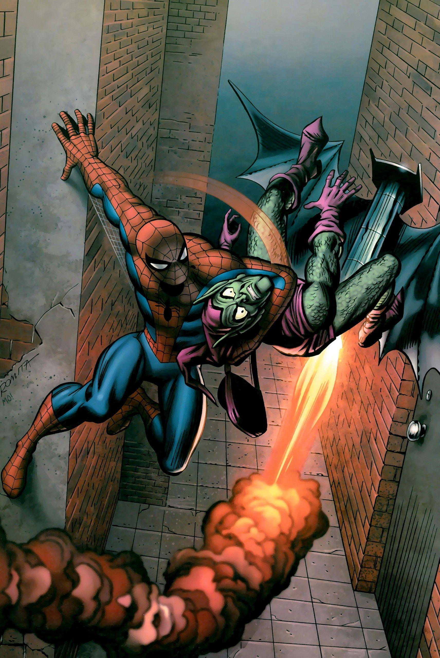 Spiderman And Green Goblin Wallpaper Labzada Wallpaper