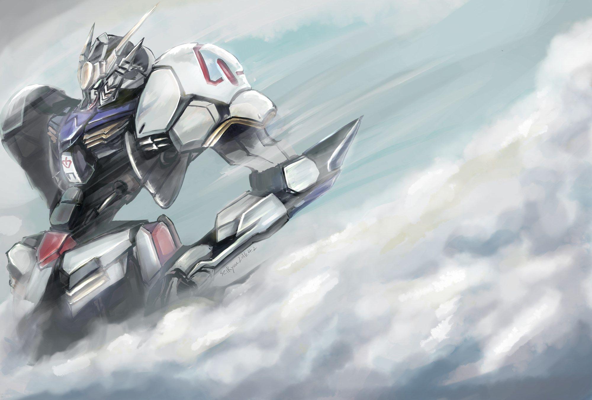 mobile suit gundam iron blooded orphans HD Background