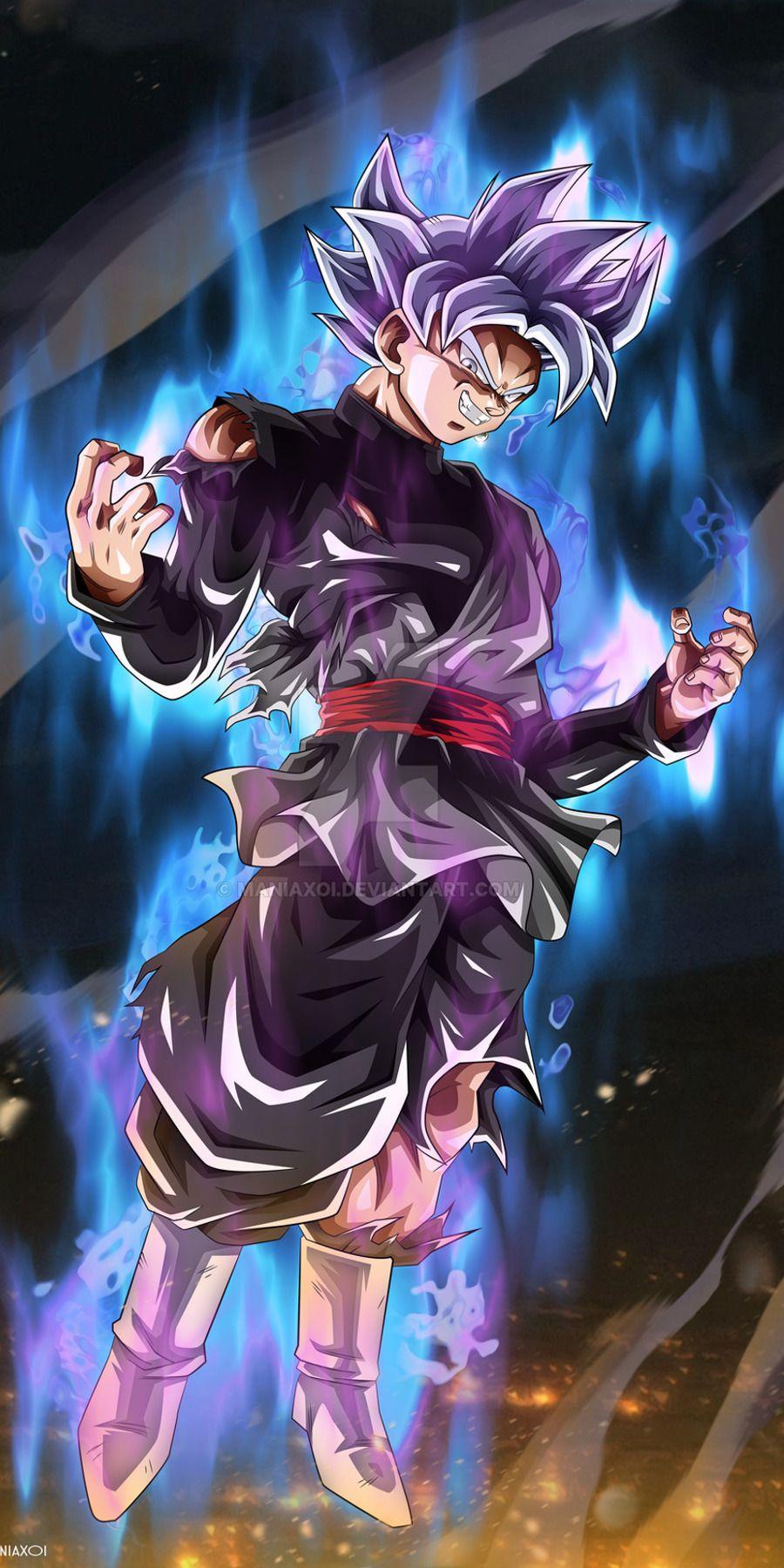 Goku Black [900x1800] + live wallpaper in comments