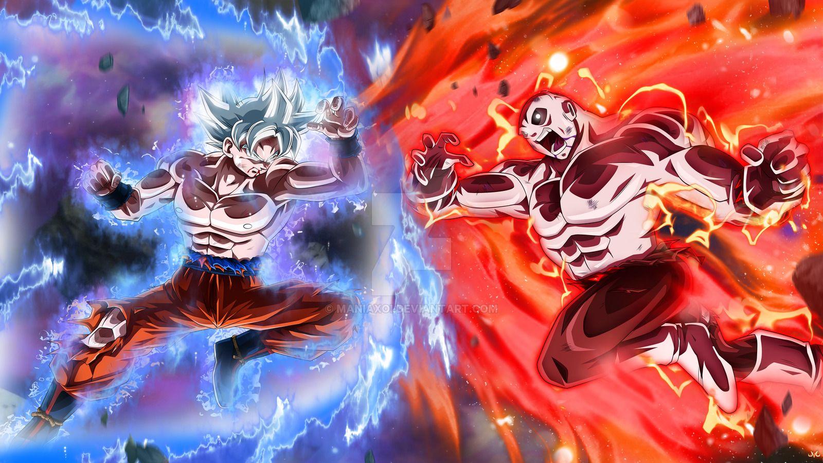 Goku Full Ultra Instinct VS Jiren