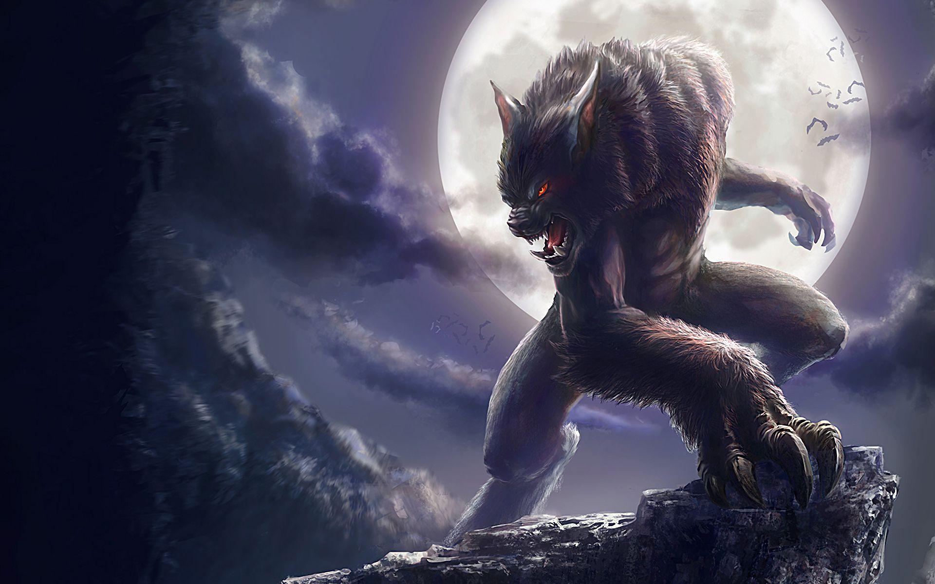 November Dark Moon Werewolf Warning Activity