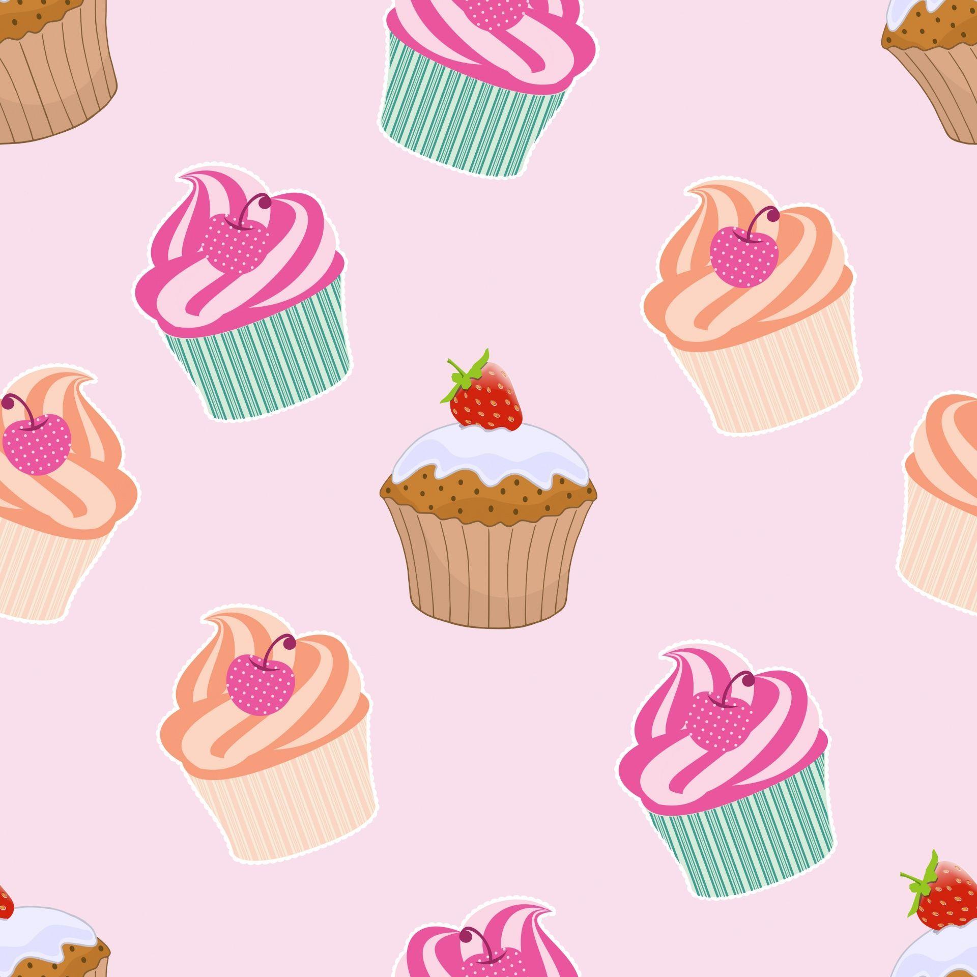Cupcakes And Muffins Wallpaper. Cupcakes wallpaper, Painted canvas bags, HD designs