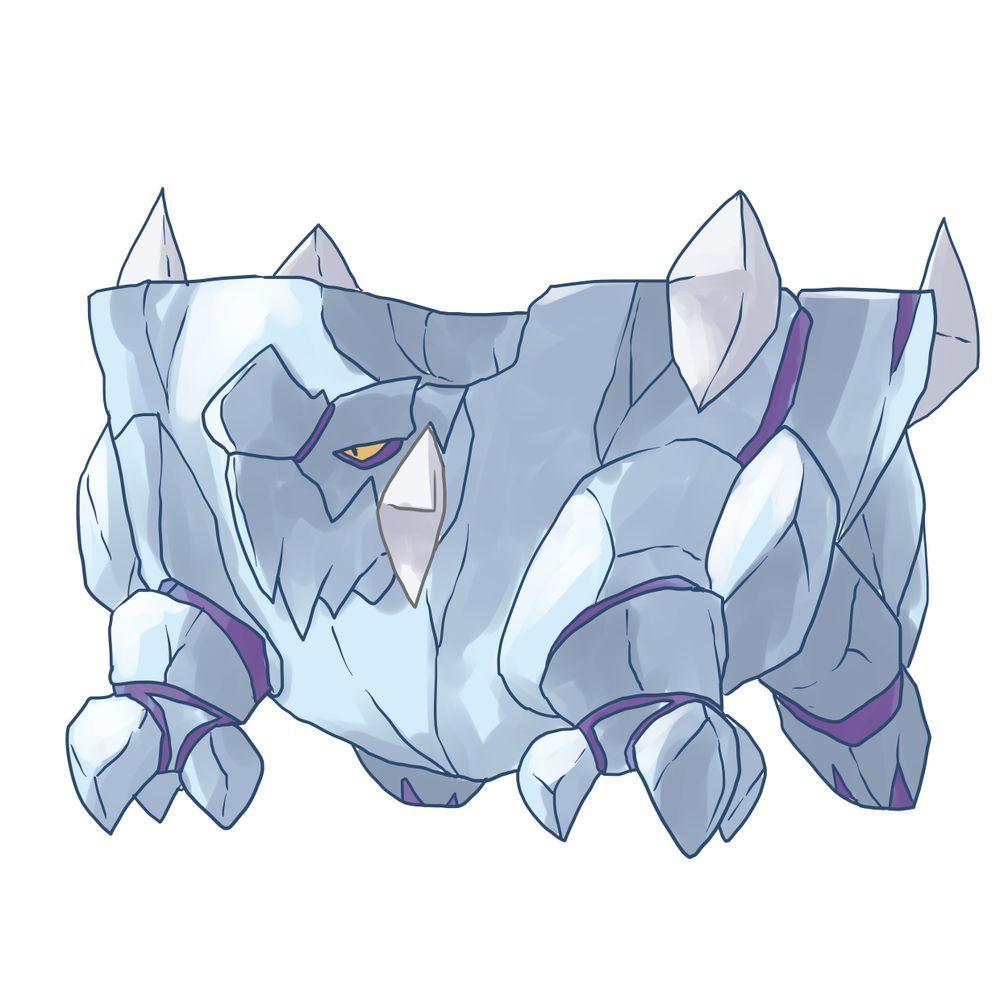 Mega Avalugg by 马牛羊の圝. Mega POKEMON. Pokémon