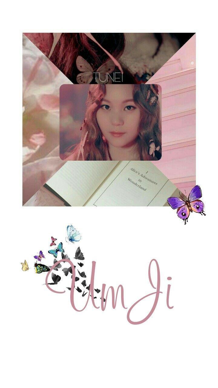 GFRIEND Umji Black lockscreen wallpaper kpop edit aesth