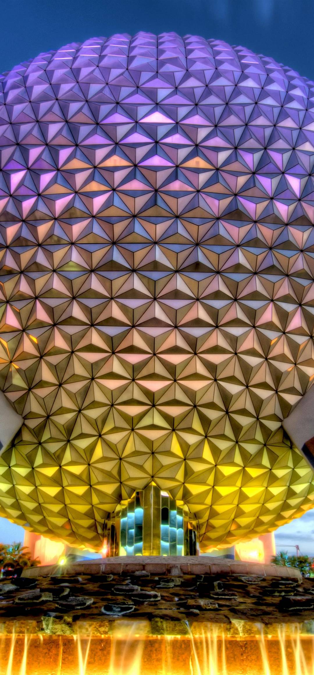 Epcot Theme Park In Bay Lake Florida USA Wallpaper - [1080x2316]