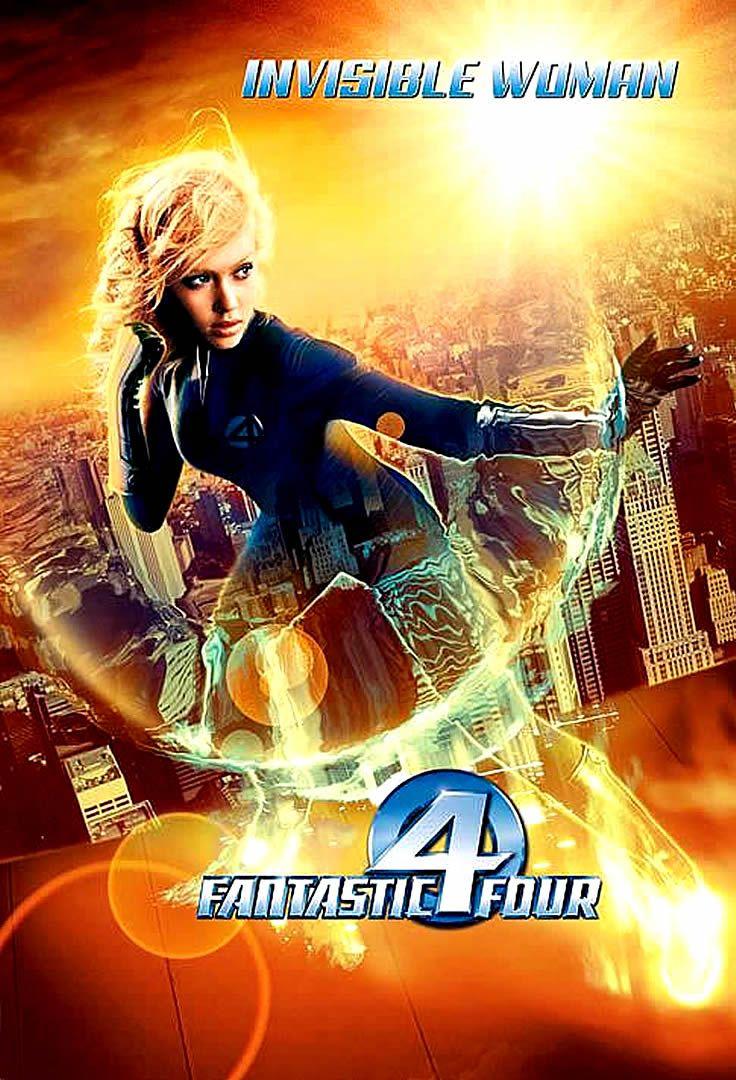 FANTASTIC FOUR THE INVISIBLE WOMAN Movie Posters