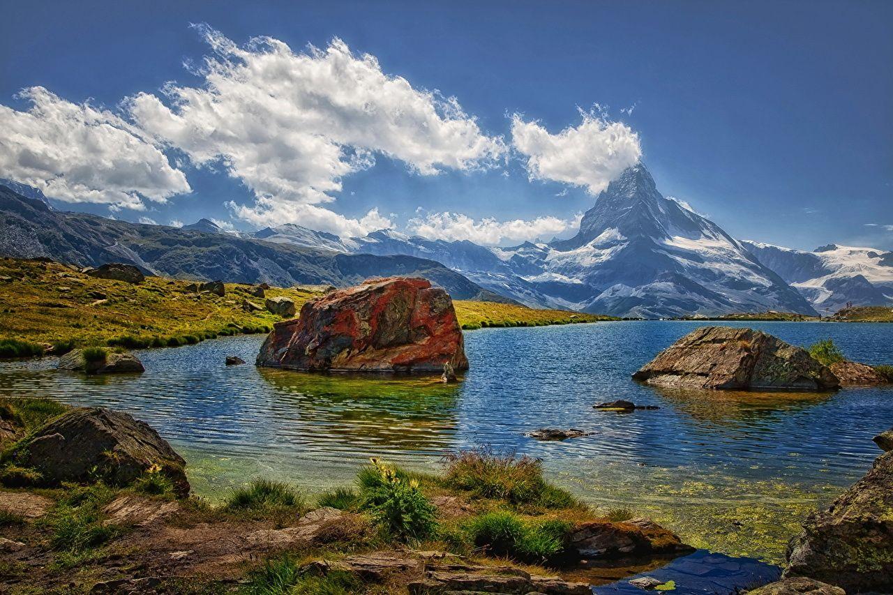Wallpaper Switzerland Zermatt Nature Mountains Coast