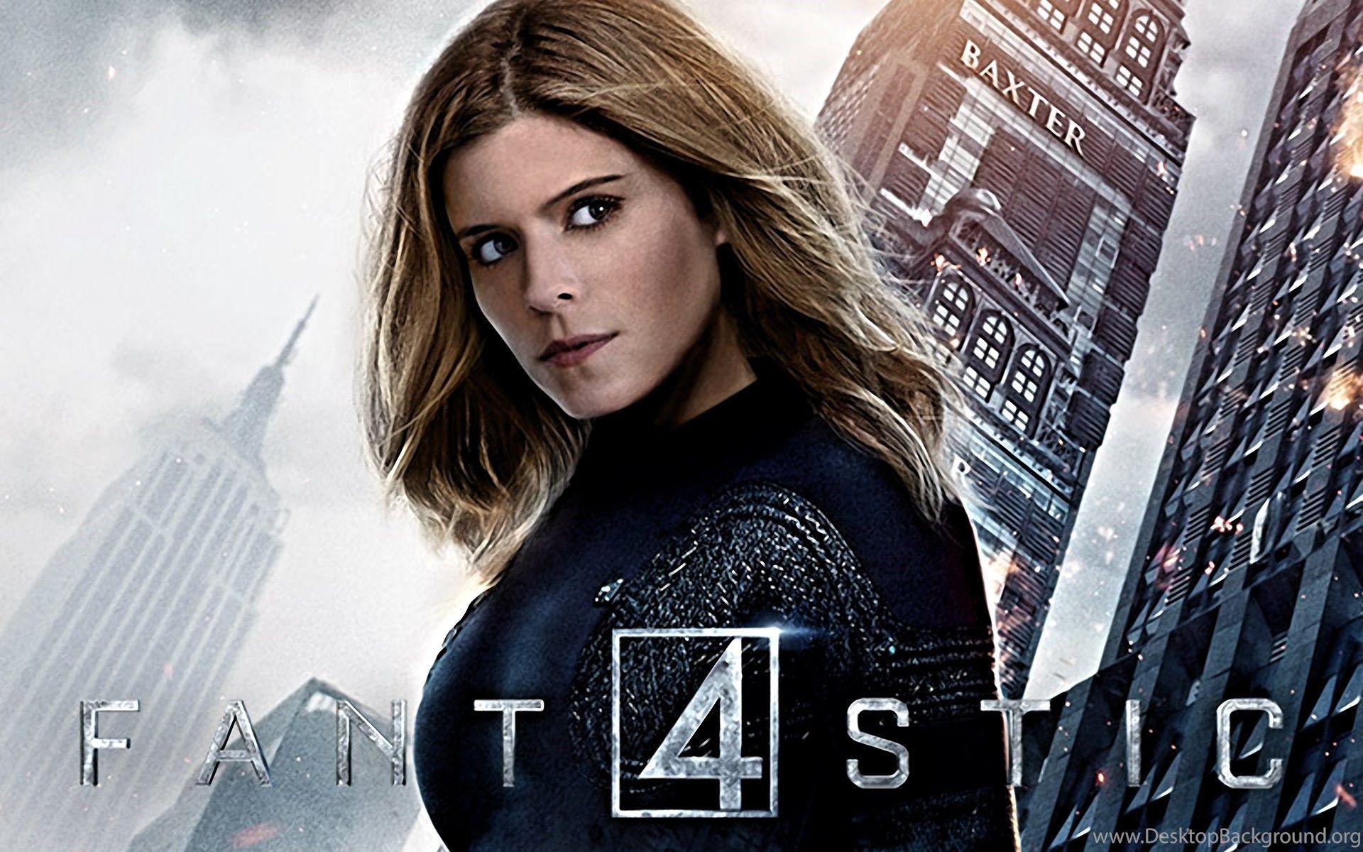 Kate Mara As The Invisible Woman In Fantastic Four Poster Wallpaper