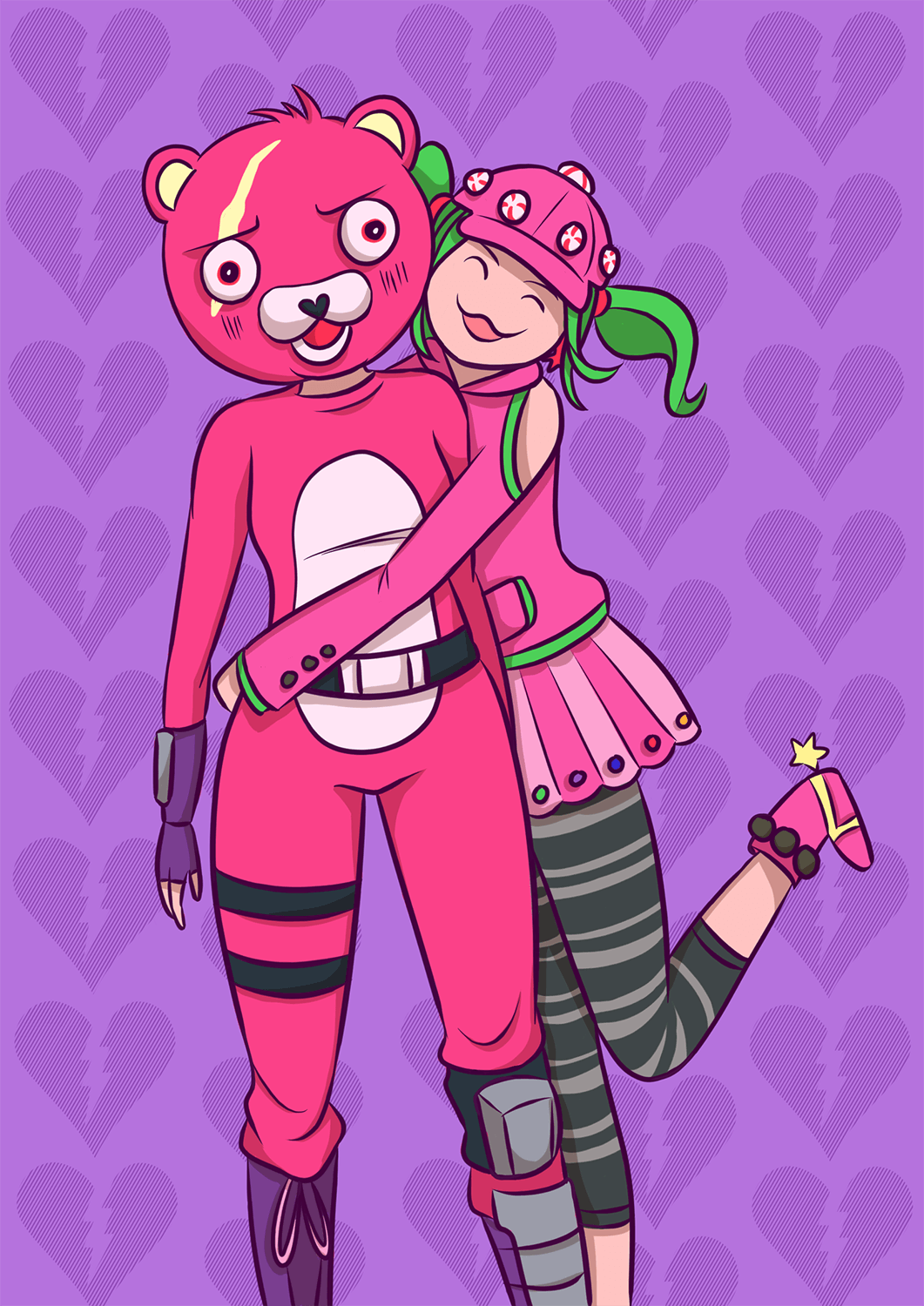 Cuddle Team Leader Fortnite!    Wallpapers Wallpaper Cave - illustrations another fortnite fanart with!    zoey and cuddle team