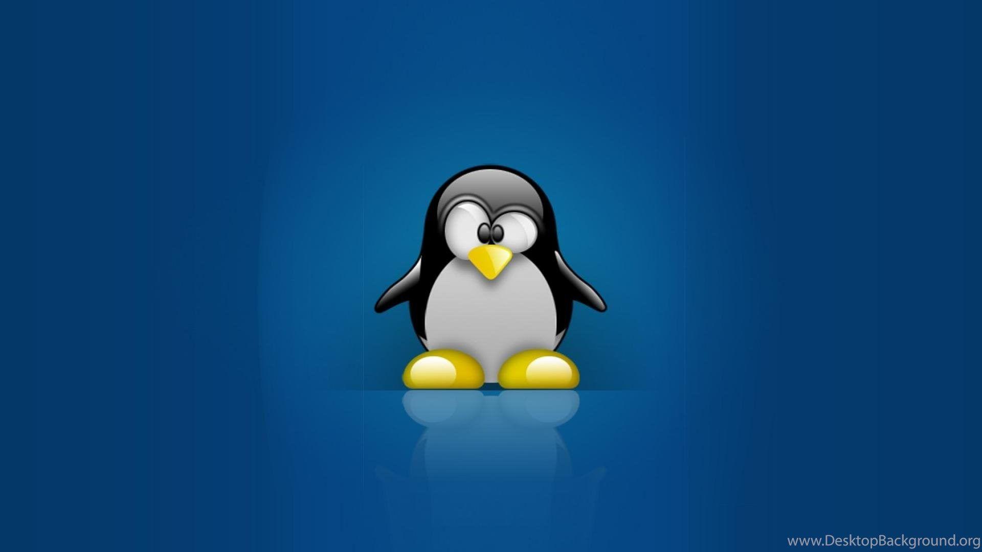 Linux Tux Penguins Computer HD Wallpaper Desktop Background