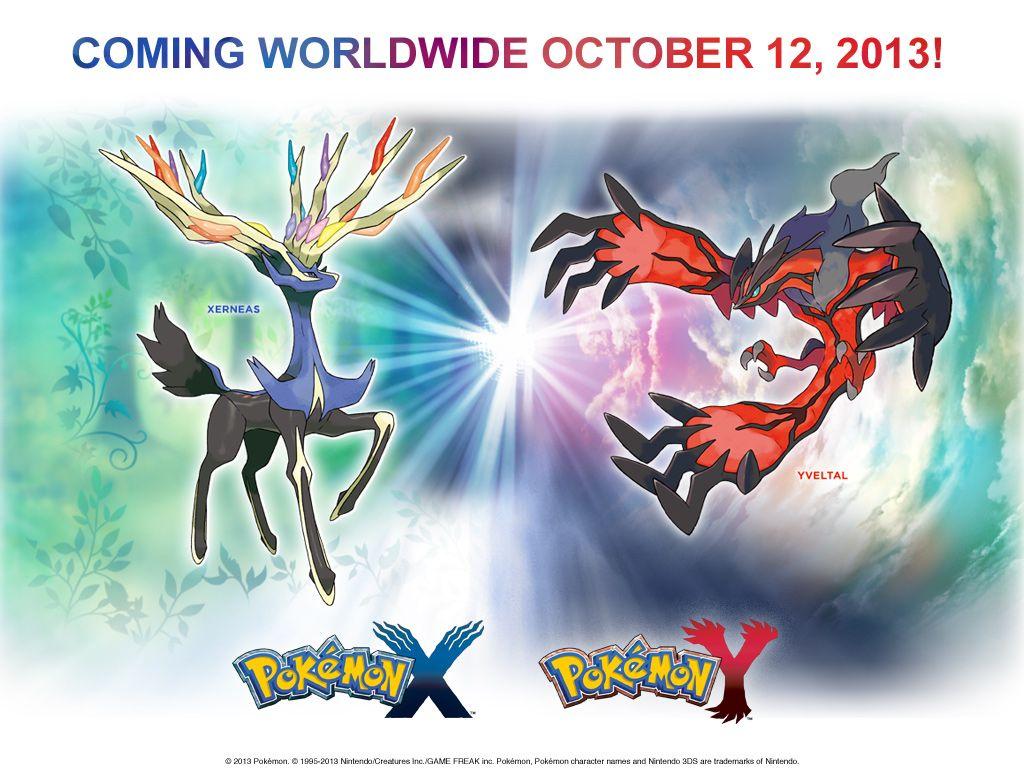 Pokémon image Xerneas and Yveltal HD fond d'écran and background