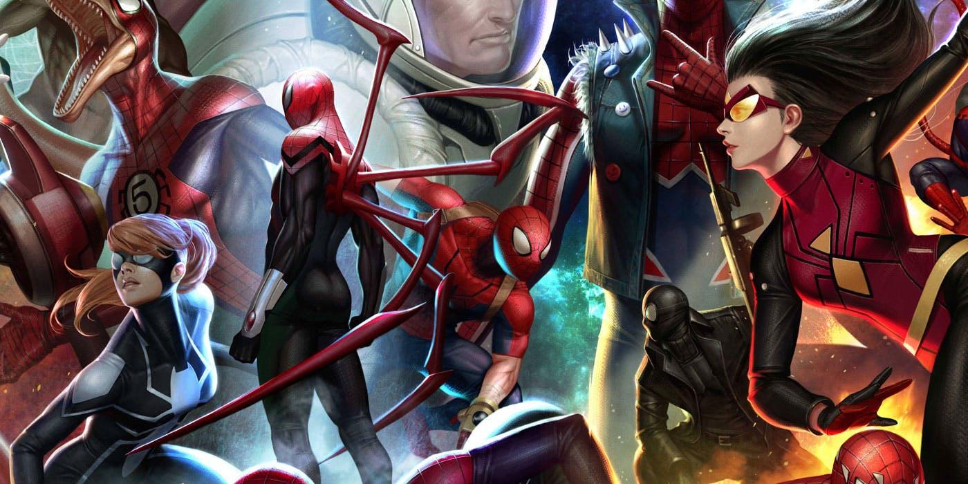 Marvel Debuts Spider Geddon Connecting Variant Covers