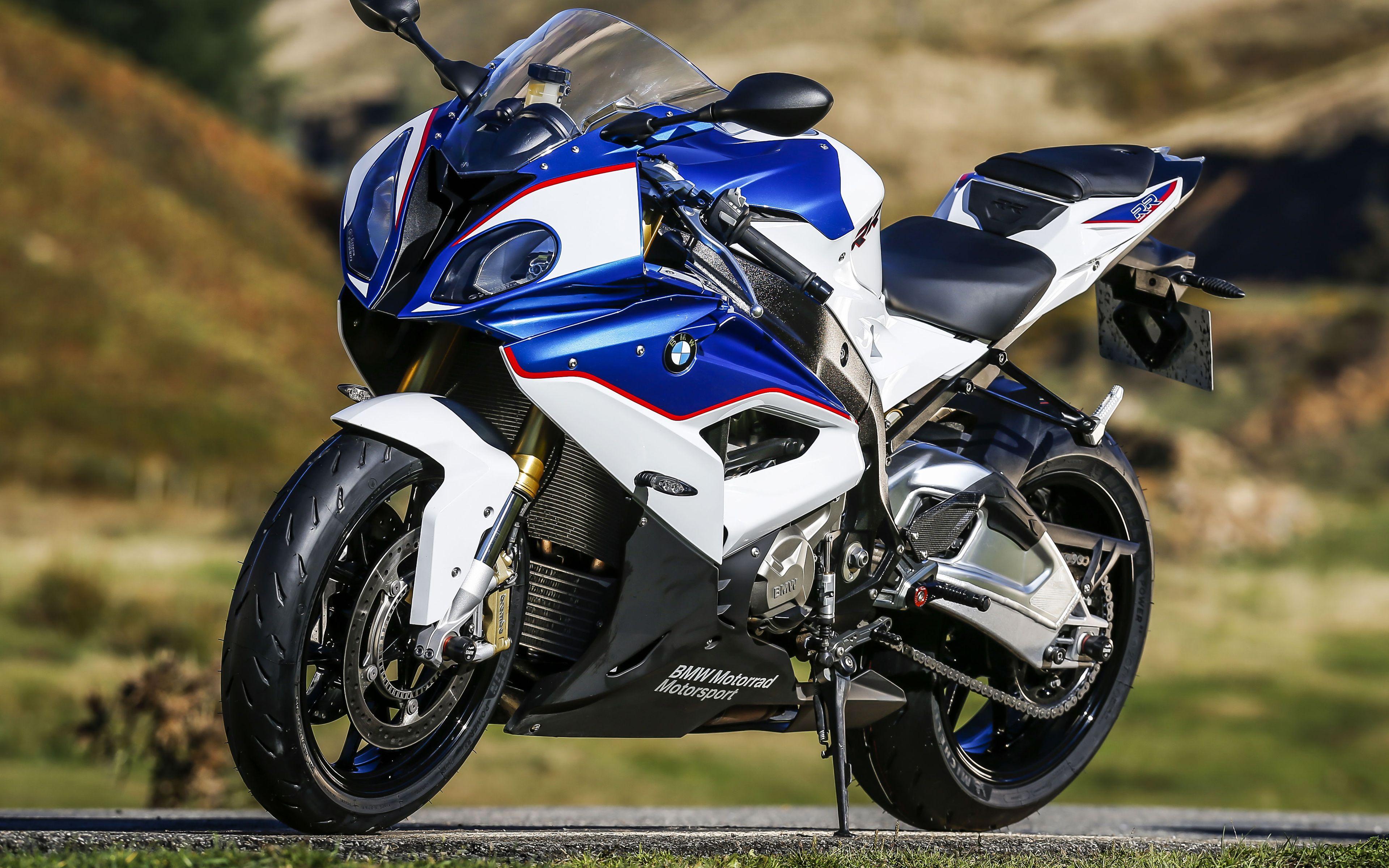 Download wallpaper BMW S1000RR, 4k, Michelin Power RS, tuning, 2018