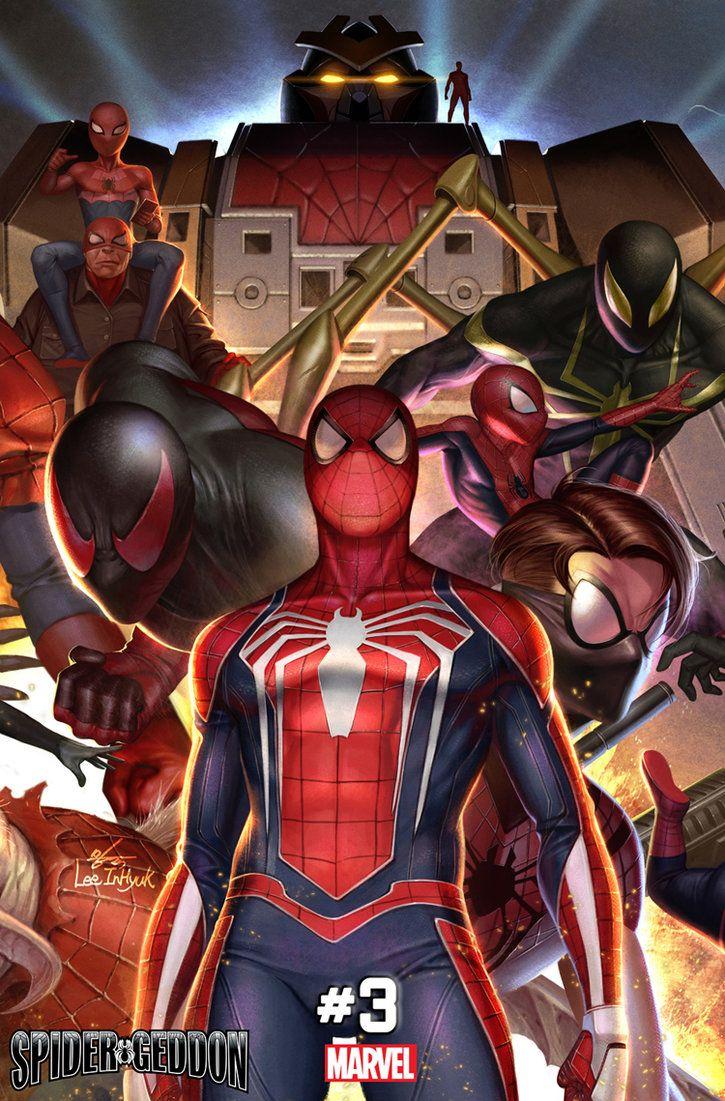 Spider Geddon Connecting Cover Of 6