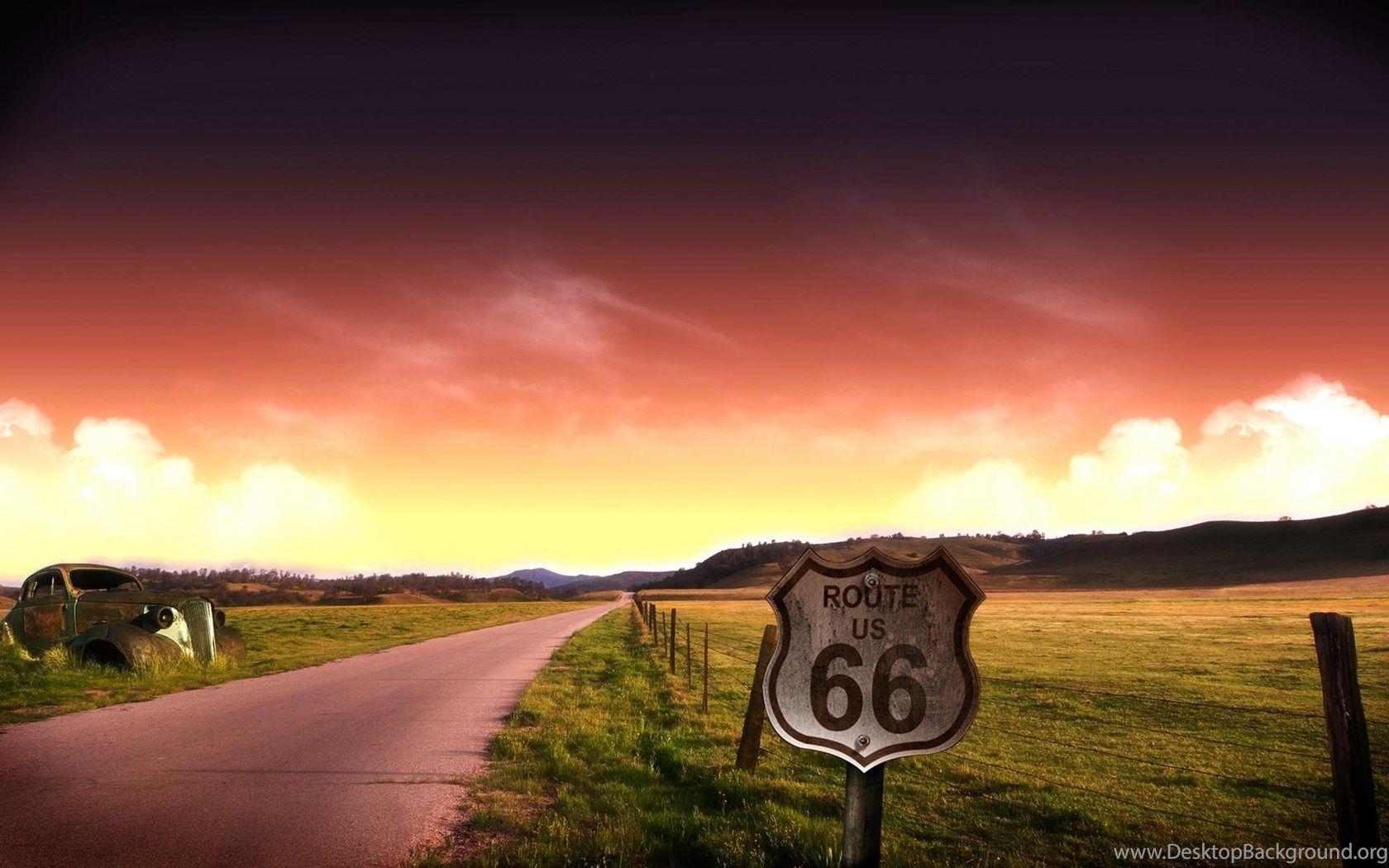 Route 66 Wallpaper HD Free Download Desktop Background