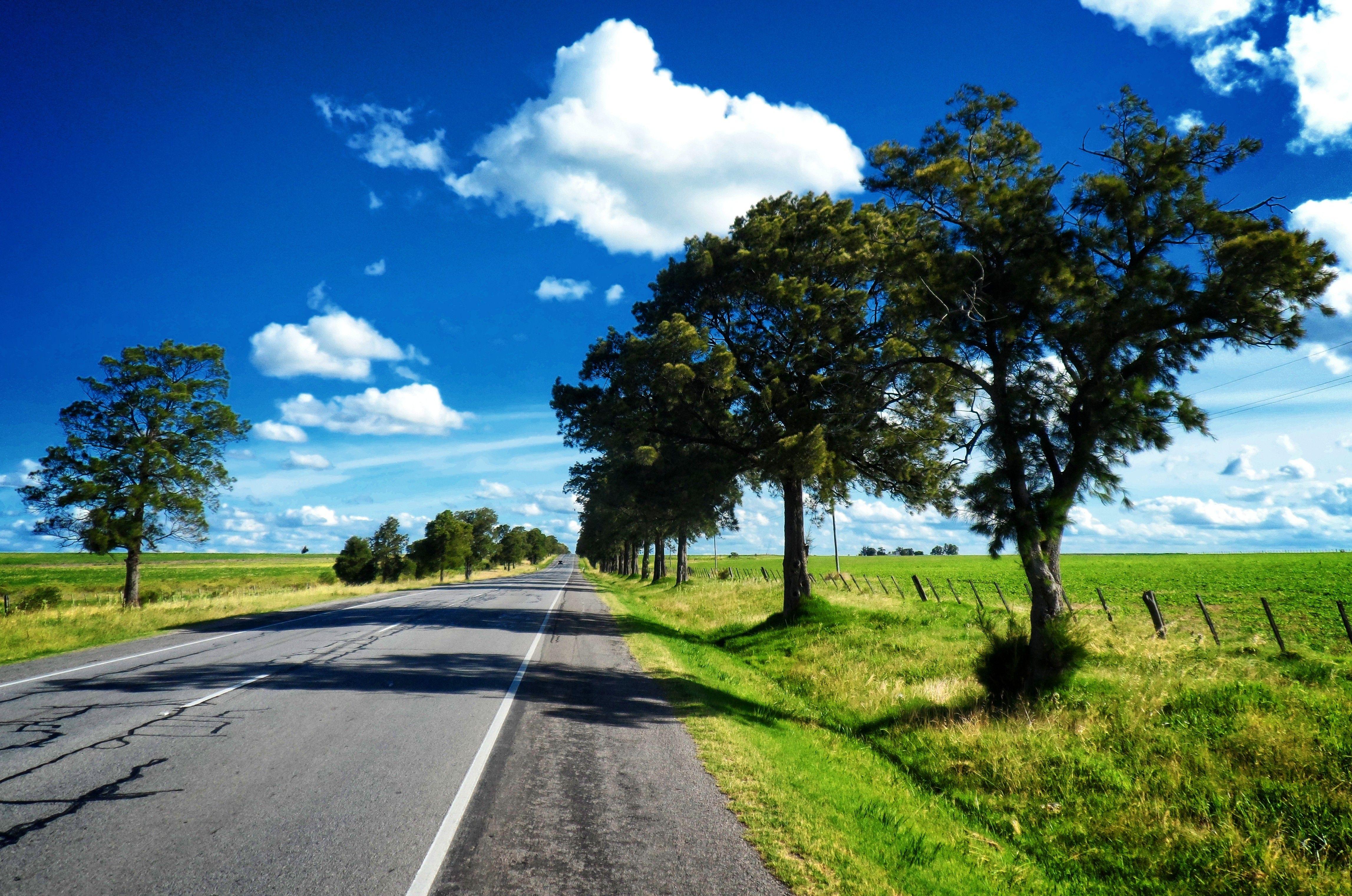 photographer uruguay route 66 road landscape wallpaper and background