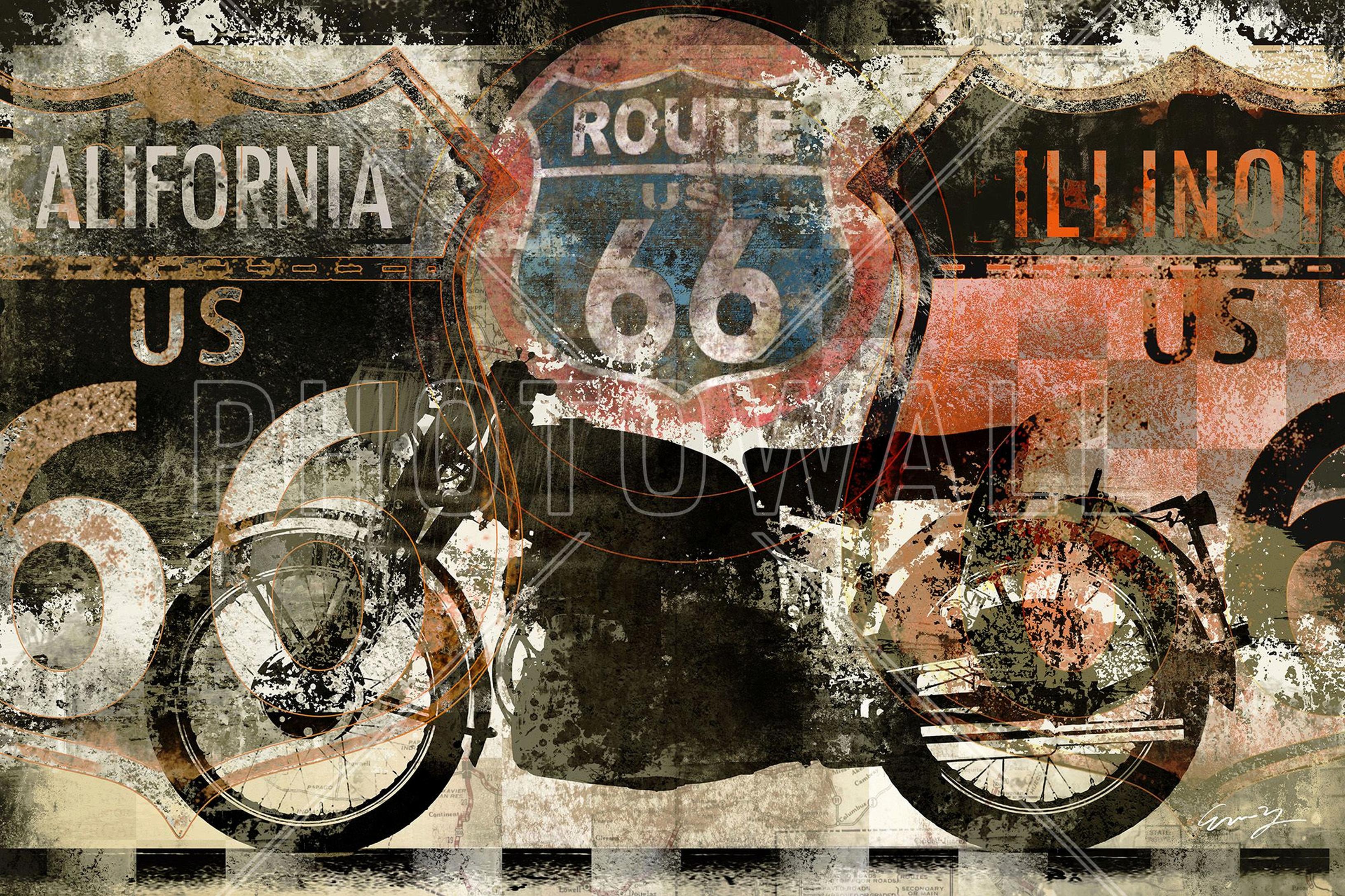 Wallpaper For Walls New Route 66 Us Wall Mural Wallpaper