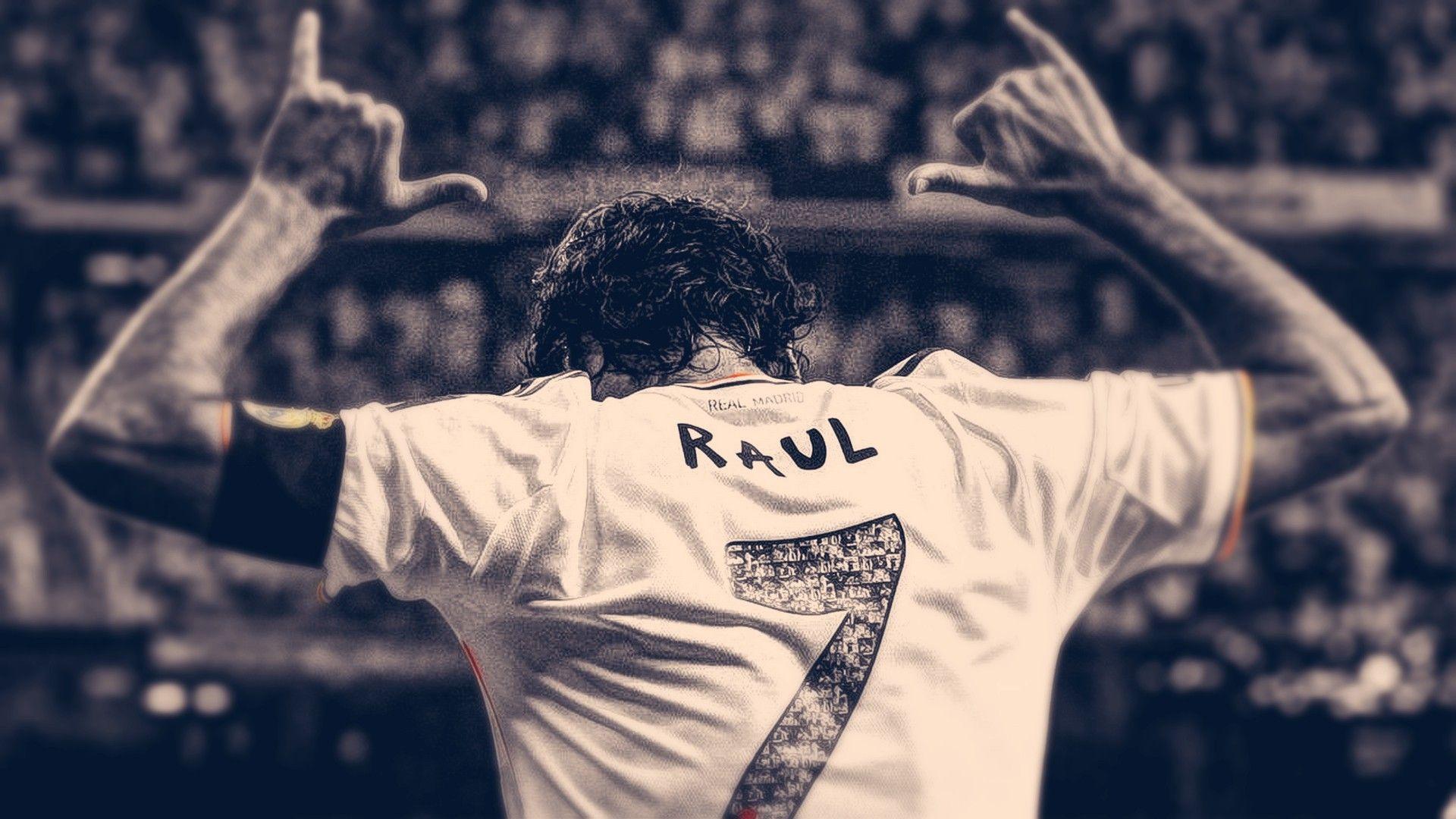 sports, soccer, legend, Real Madrid, HDR photography, Raul Gonzalez