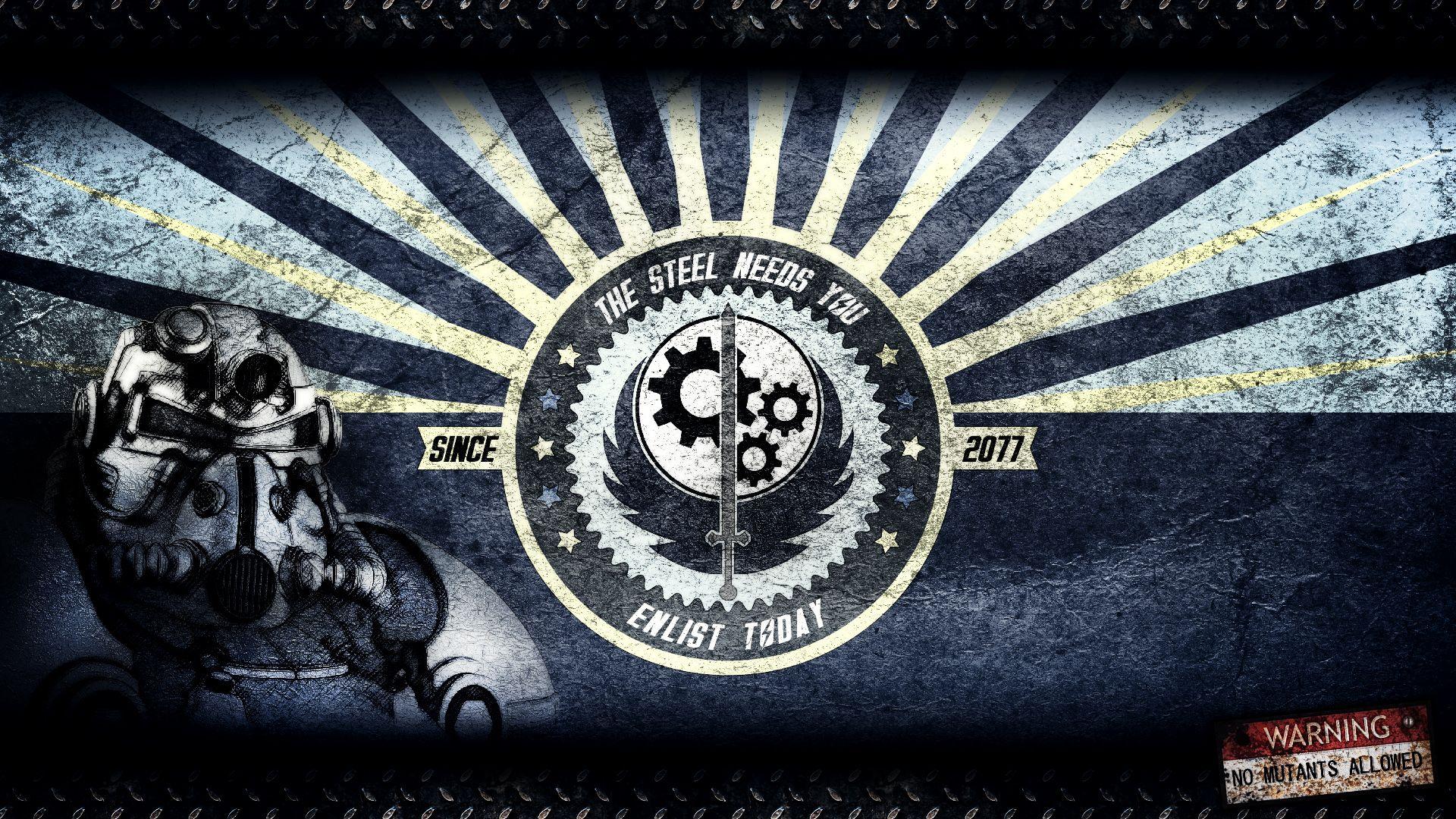 BoS wallpaper at Fallout 4 Nexus and community