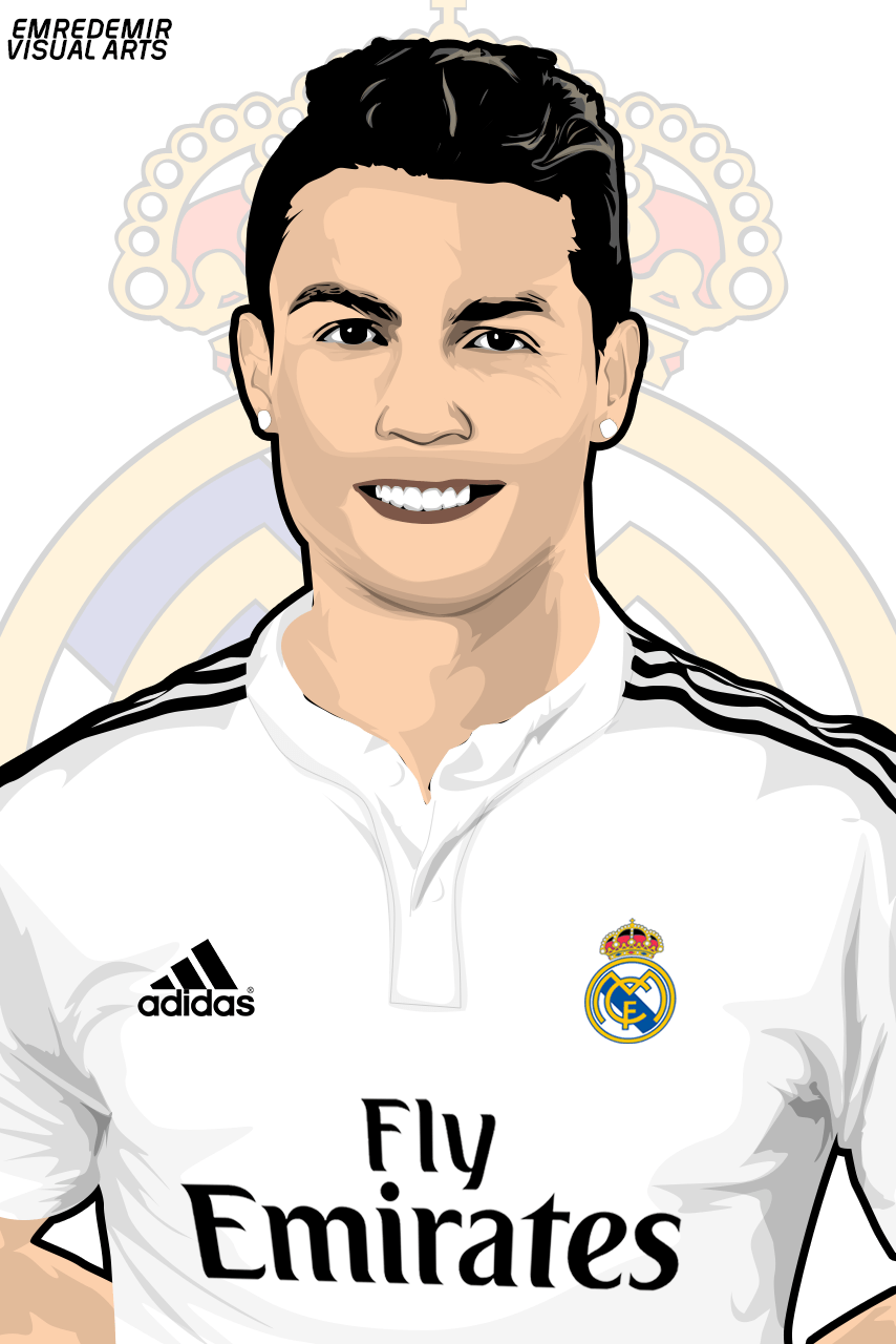 Ronaldo Cartoon Wallpapers - Wallpaper Cave