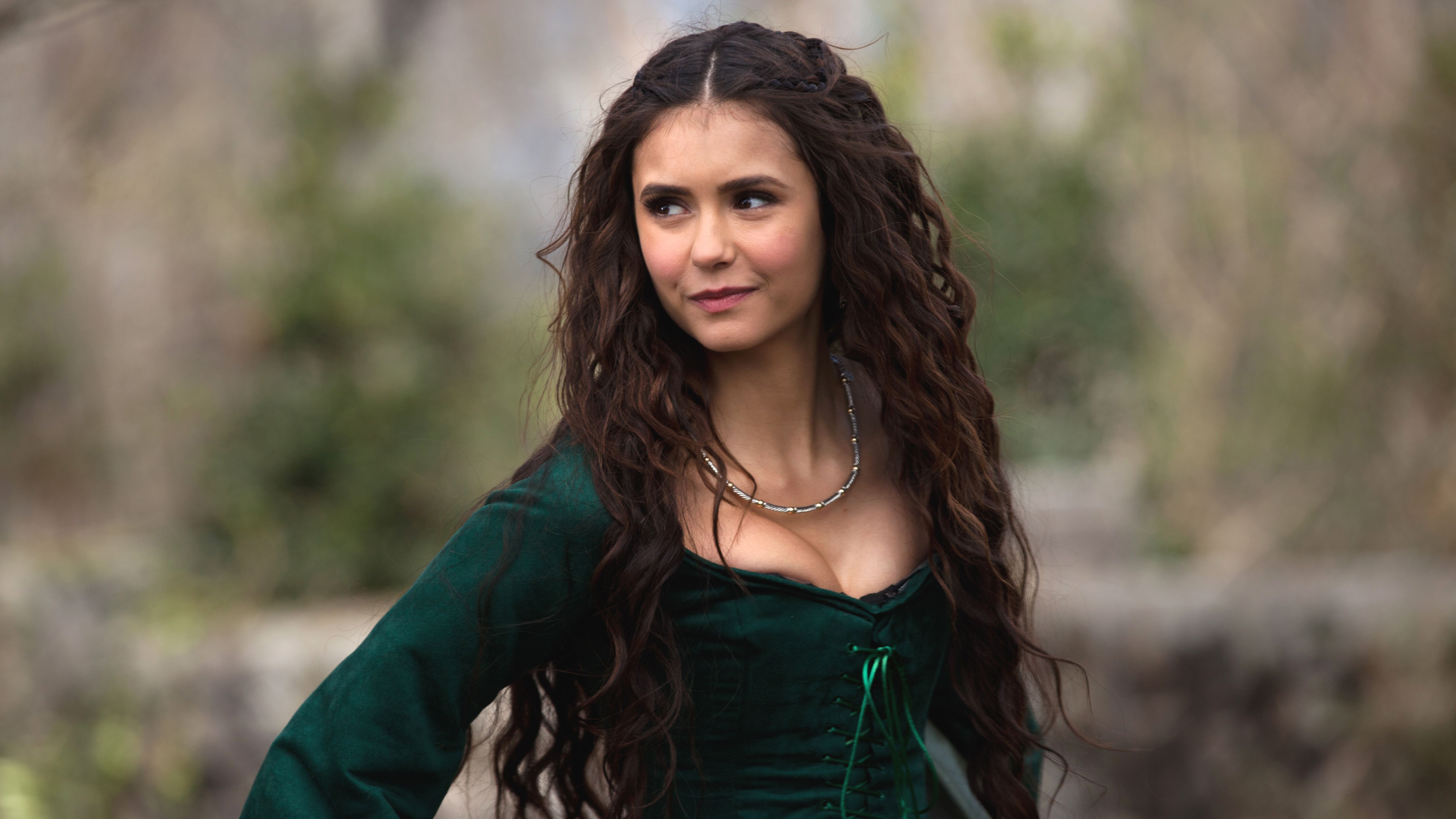 Wallpaper Katherine Pierce, Nina Dobrev, The Vampire Diaries, HD, 5K