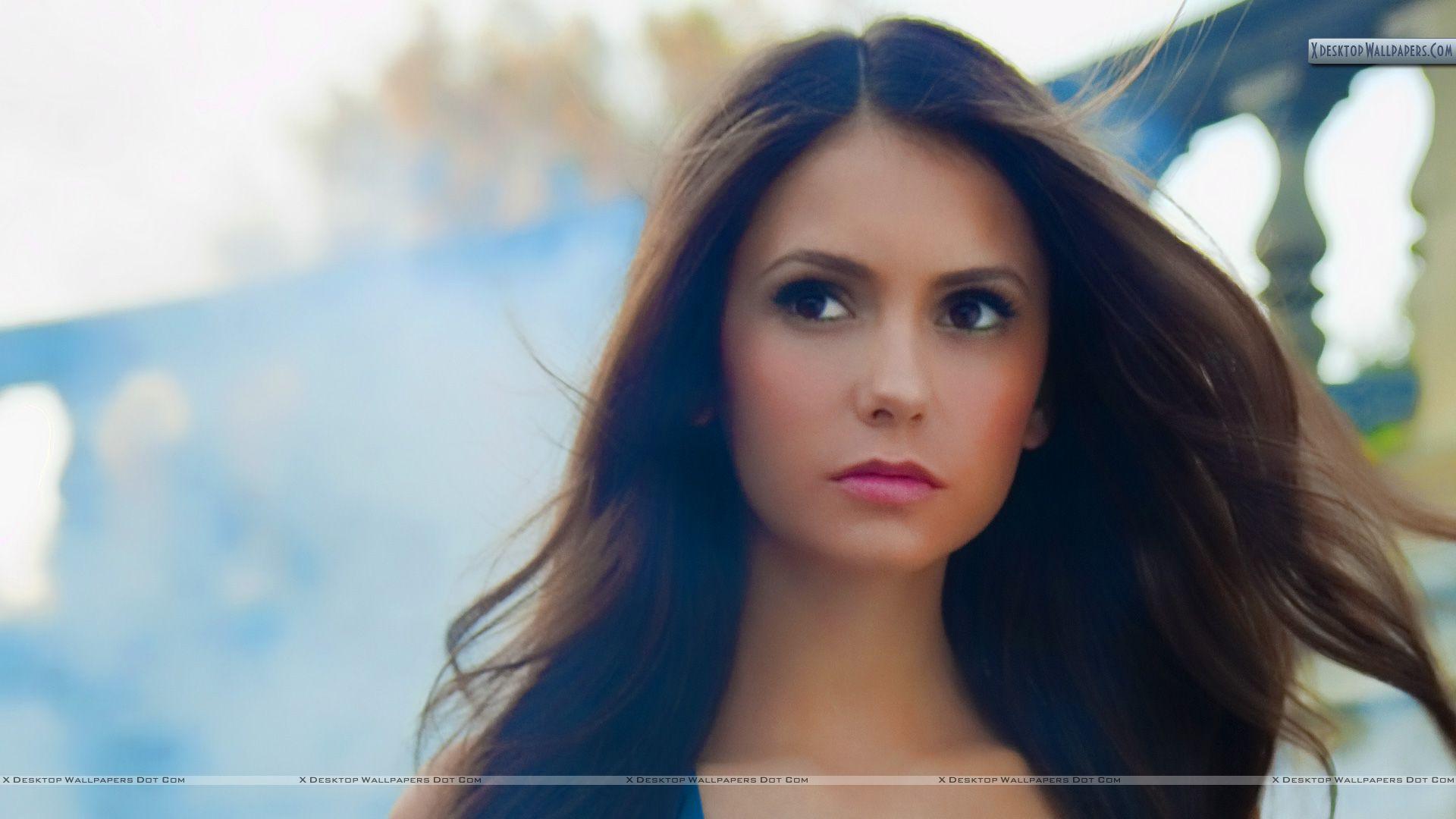 The Young and Gorgeous Nina Dobrev Wallpaper