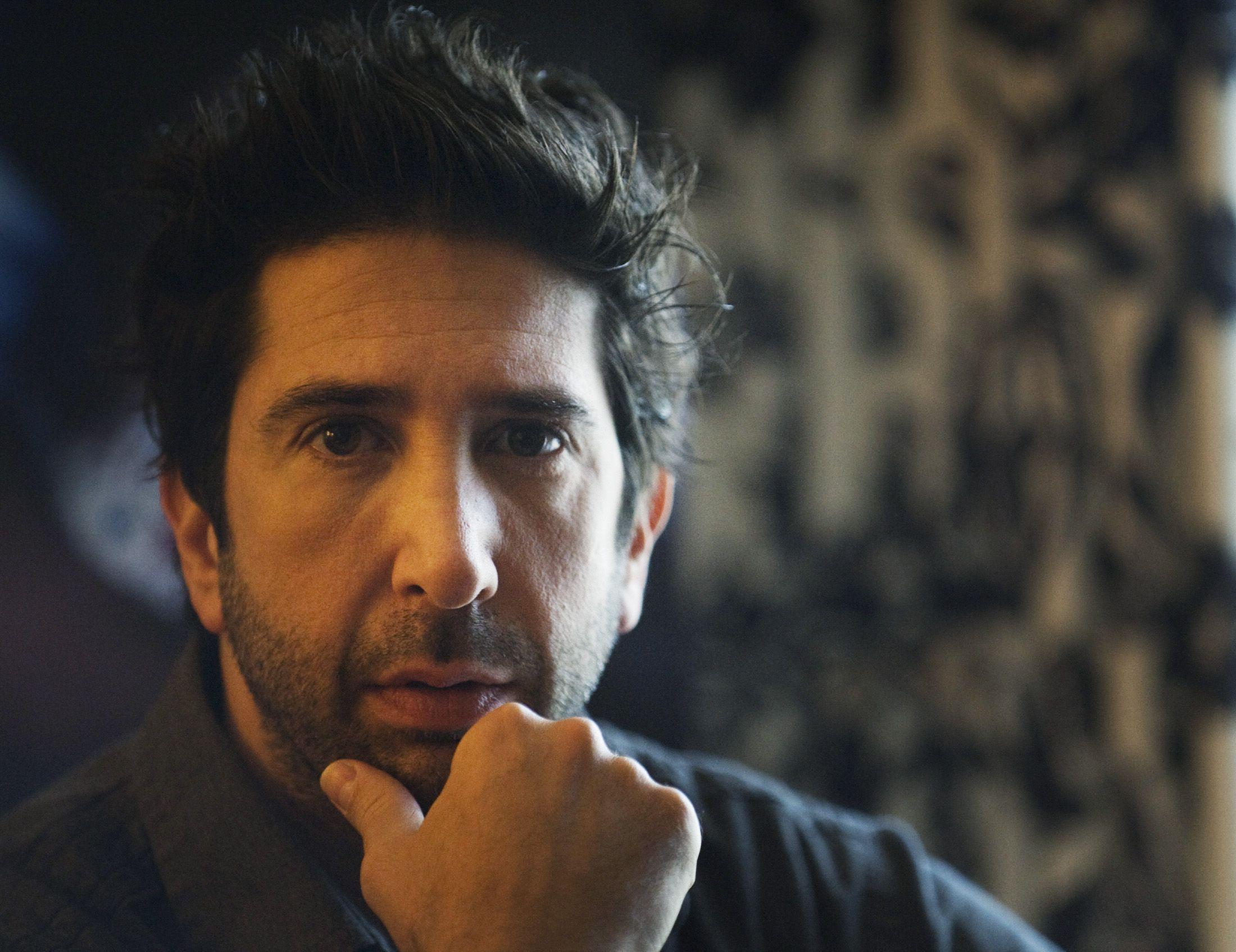 David Schwimmer: Being a celebrity made me want to 'hide'
