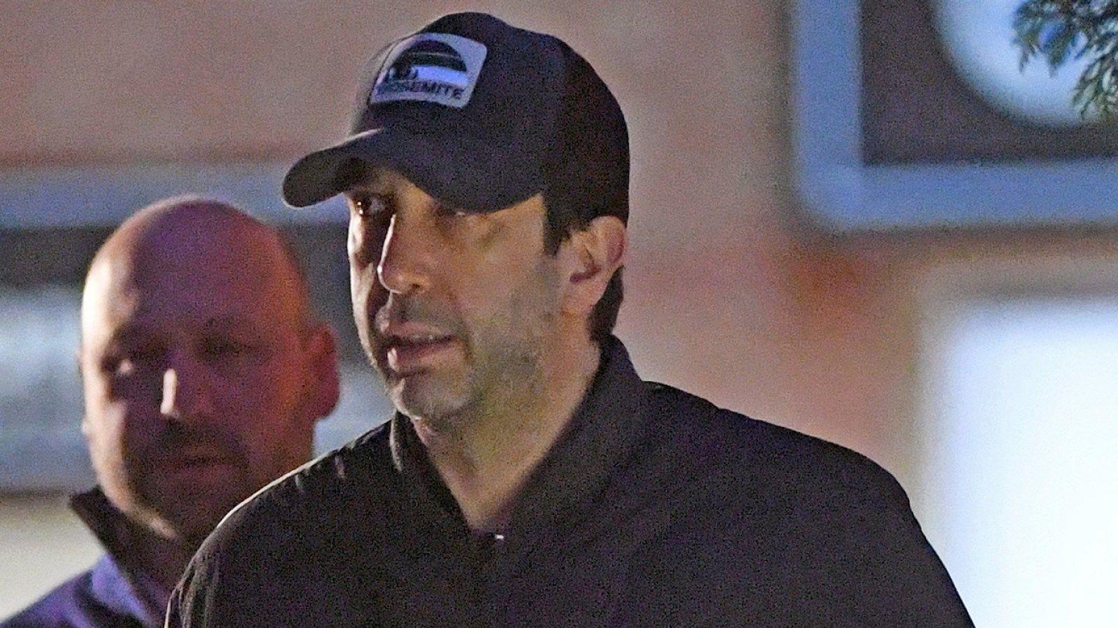 David Schwimmer Steps Out Without Wedding Ring After Split
