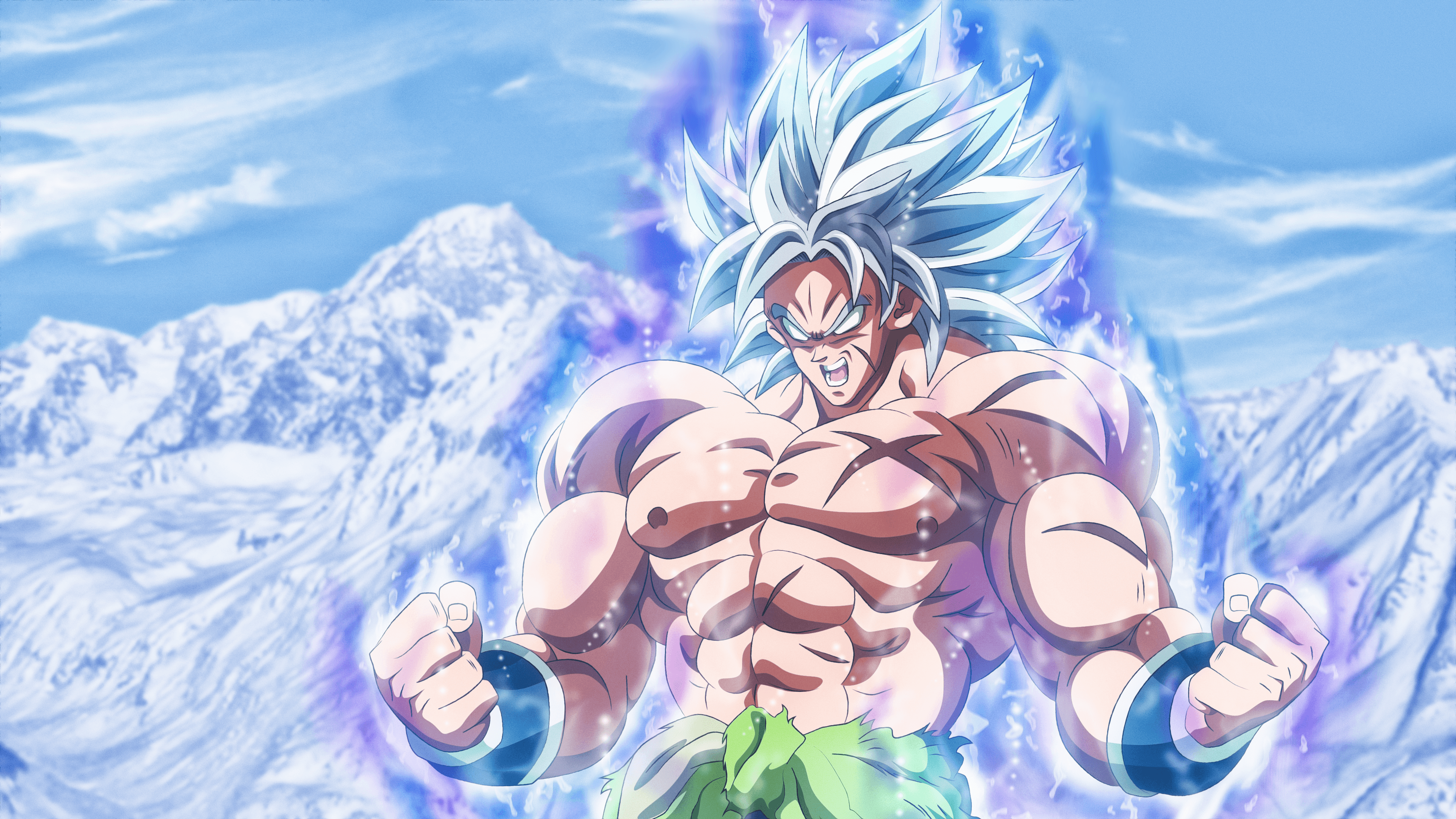 What if Broly have the Ultra Instinct 4k Ultra HD Wallpaper