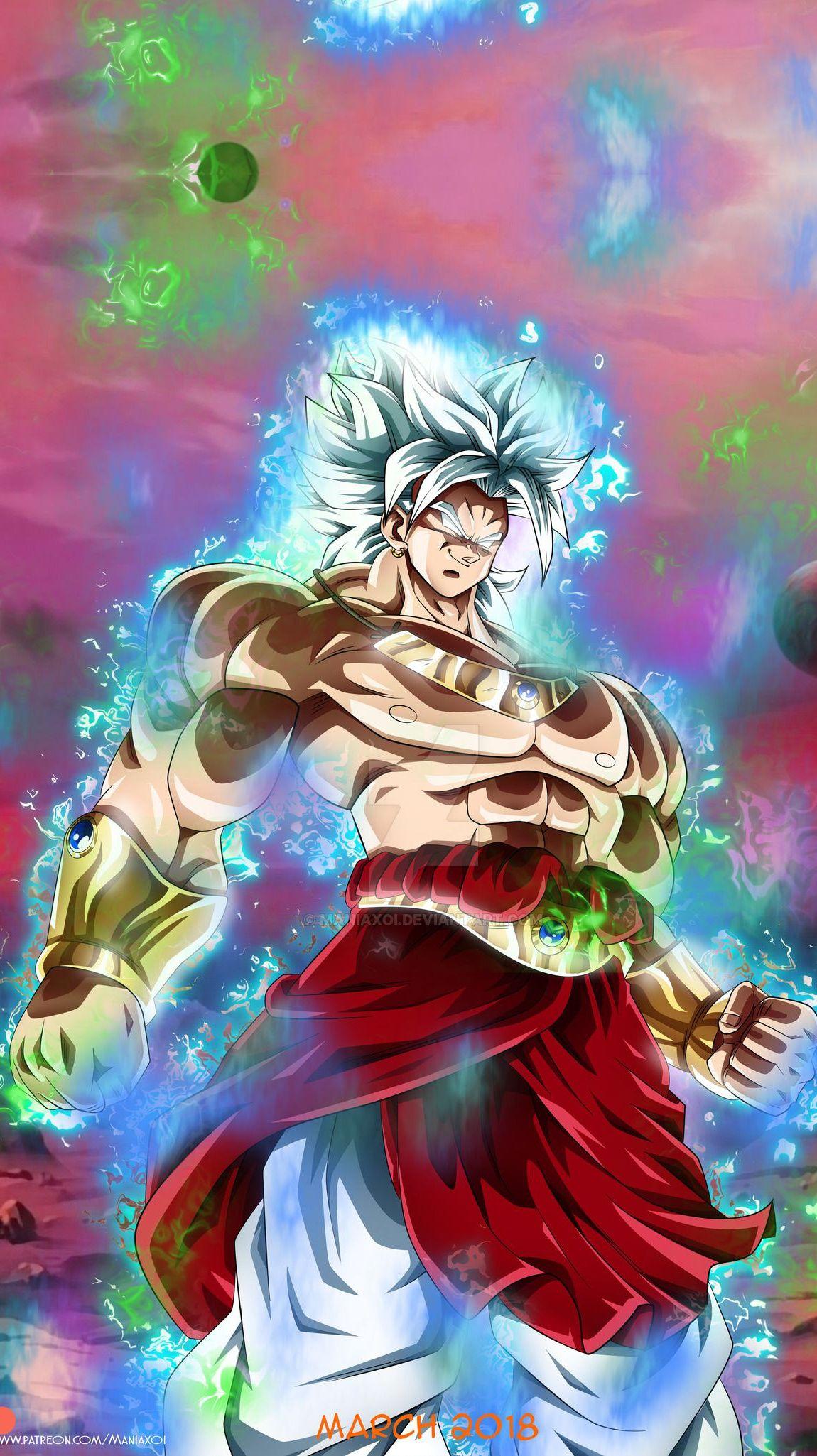 Fiery Broly Wallpaper by corazonofmine on DeviantArt