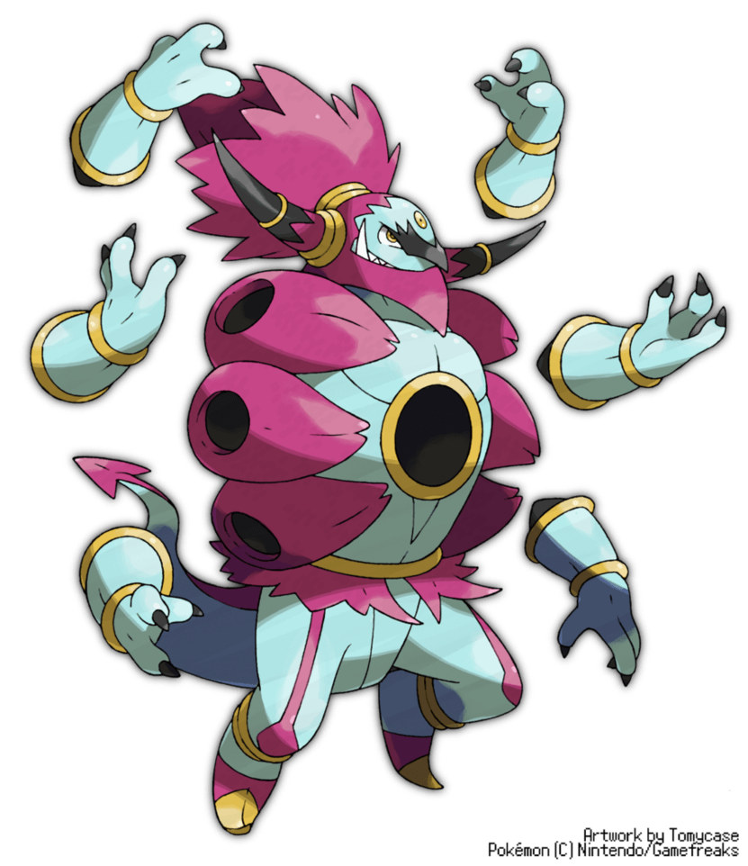 Collection of Hoopa Unbound Pokemon Drawing. High quality, free