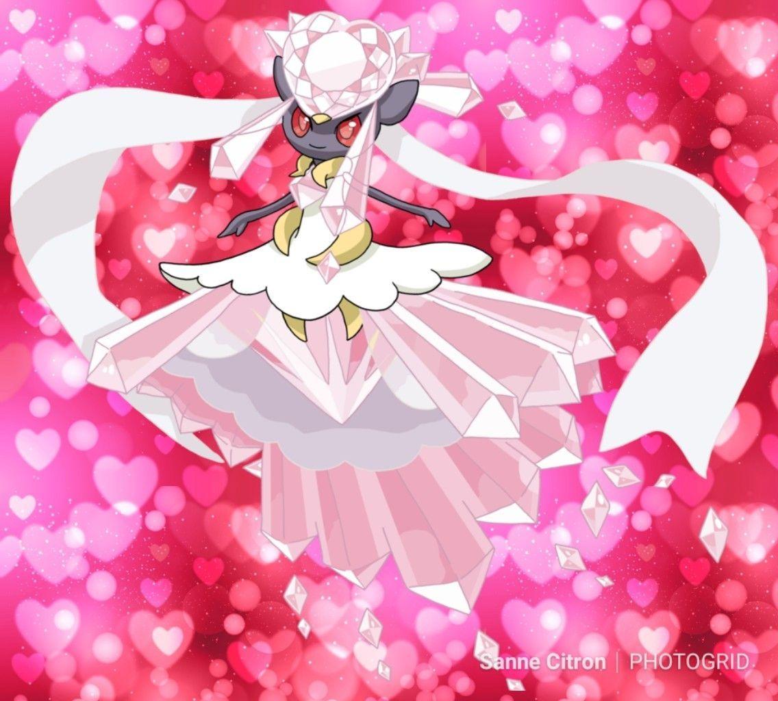 My Mega Diancie Wallpaper ^^❤. My Collages and Creations