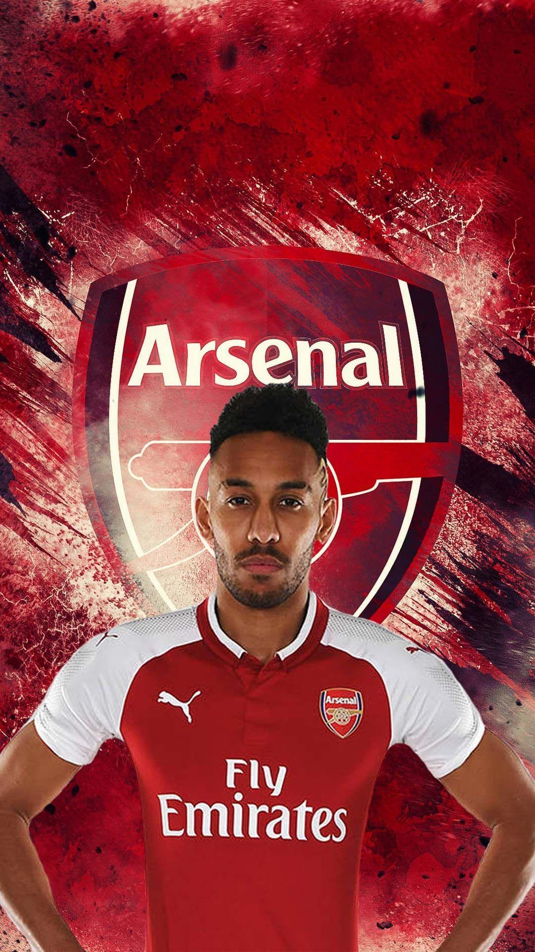 Pierre Emerick Aubameyang Arsenal iPhone Wallpaper. Arsenal