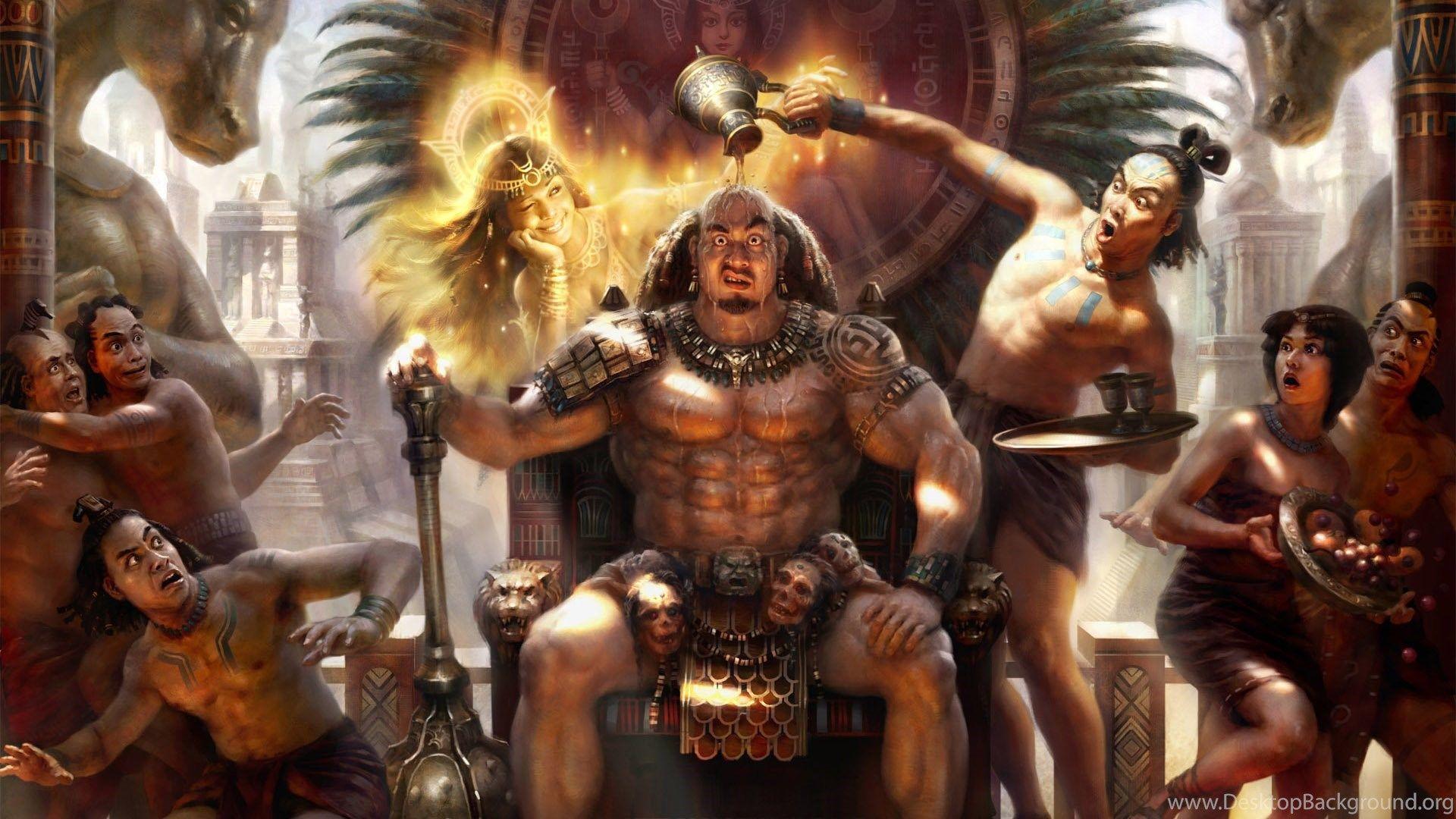 The Aztecs Leader Wallpaper And Image Wallpaper, Picture, Photo