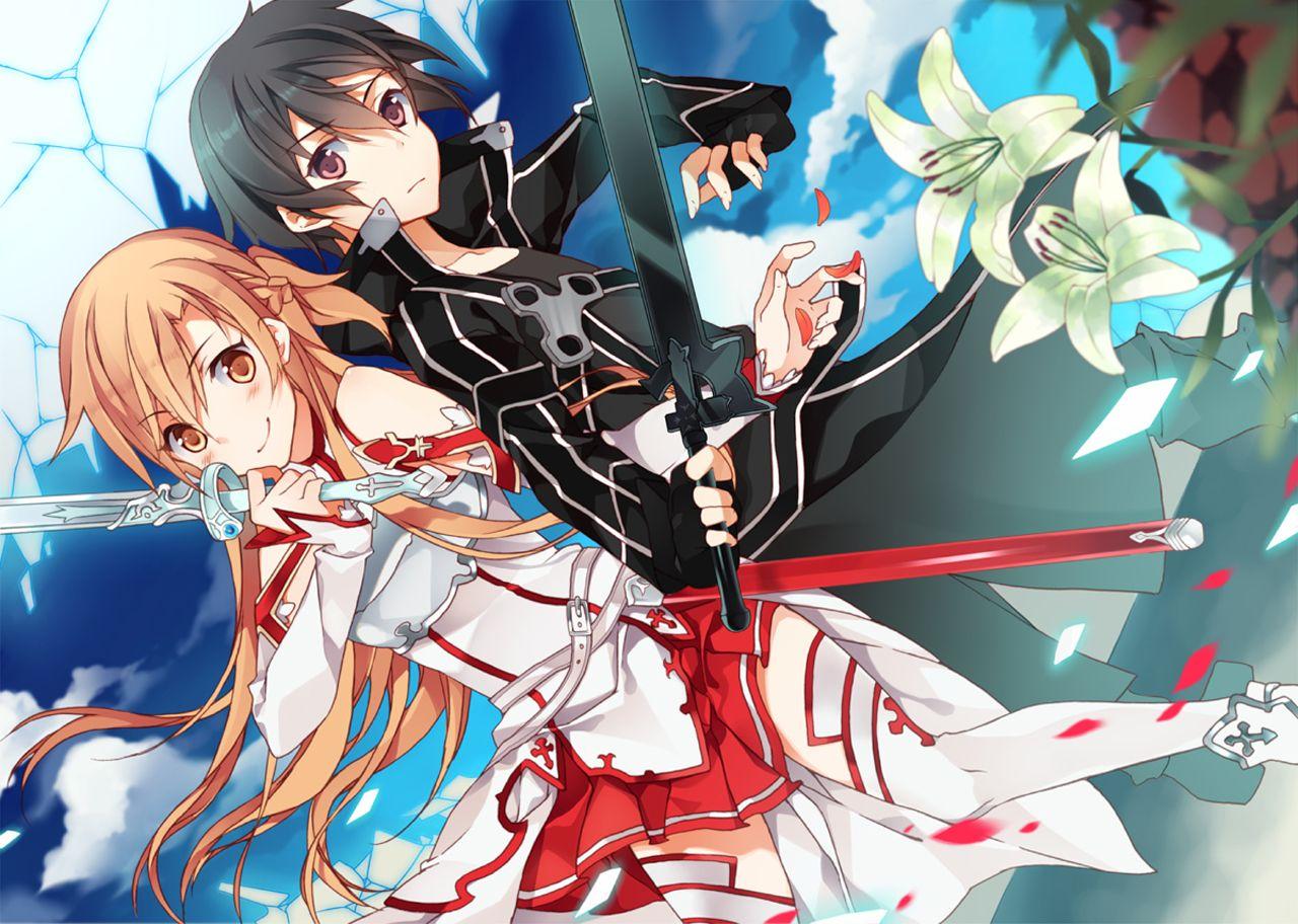 Kirito and Asuna Wallpaper HD