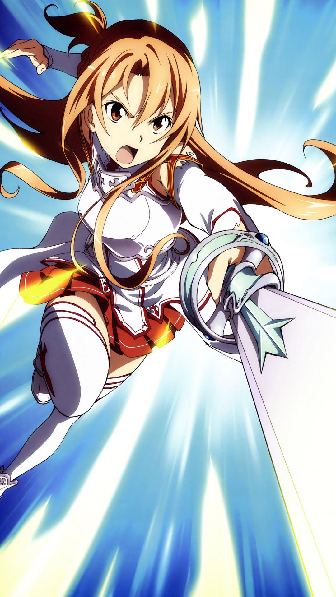 Asuna Sword Art Online Anime Mobile Wallpaper 1080x1920 8492