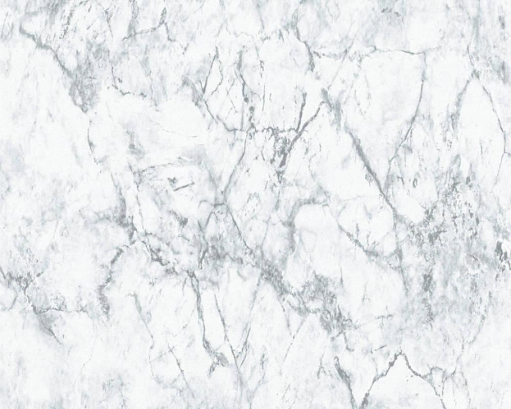 A.S. Création Wallpaper «Marble, Grey, White» 361572