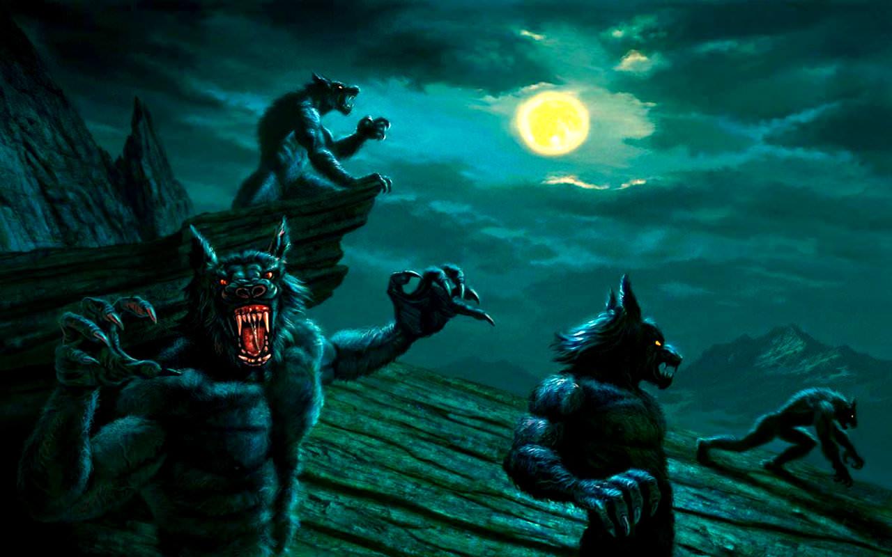 Awesome Werewolf free wallpaper for HD 1280x800 computer