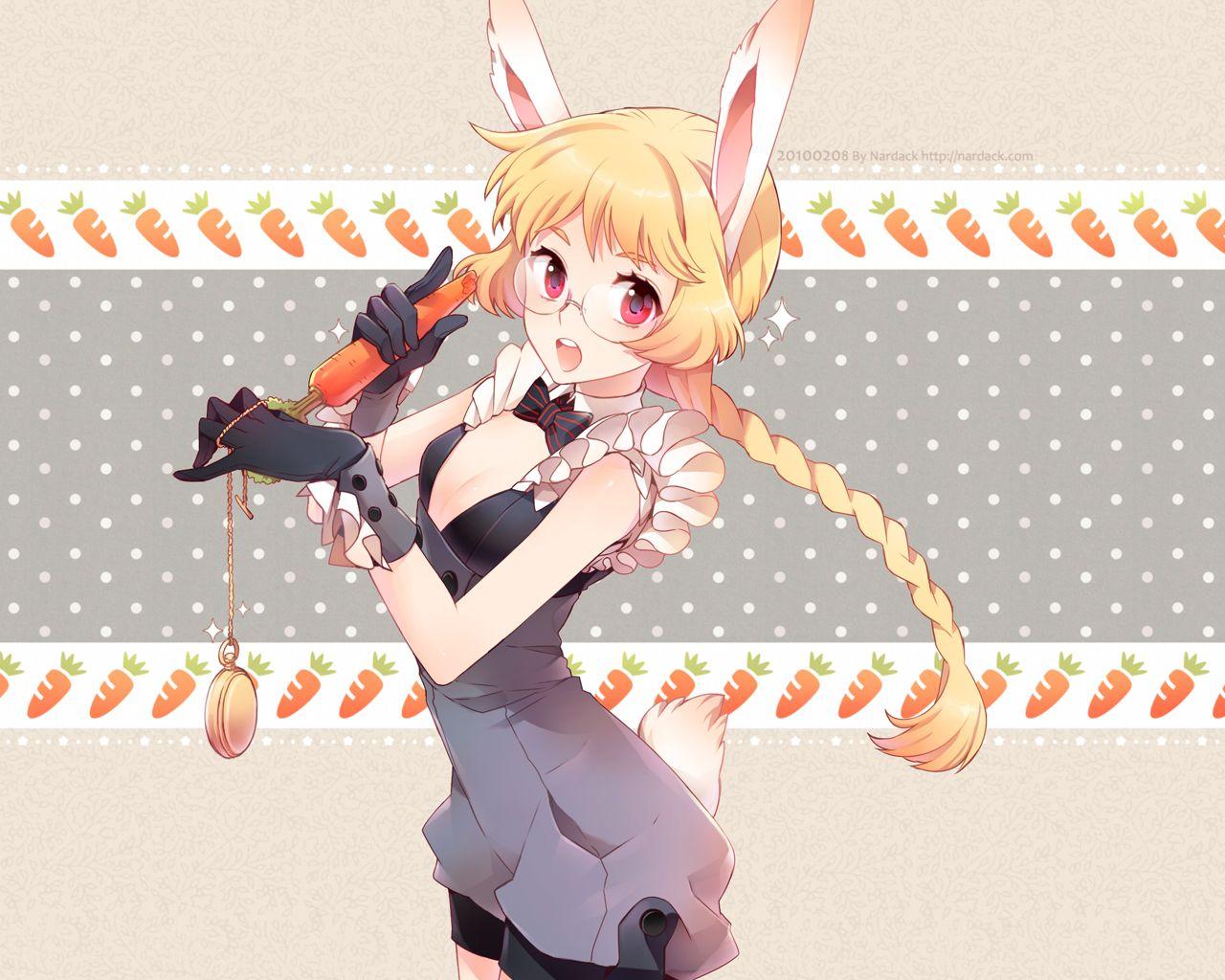 Anime Girls image Rabbit Girl HD wallpaper and background photo