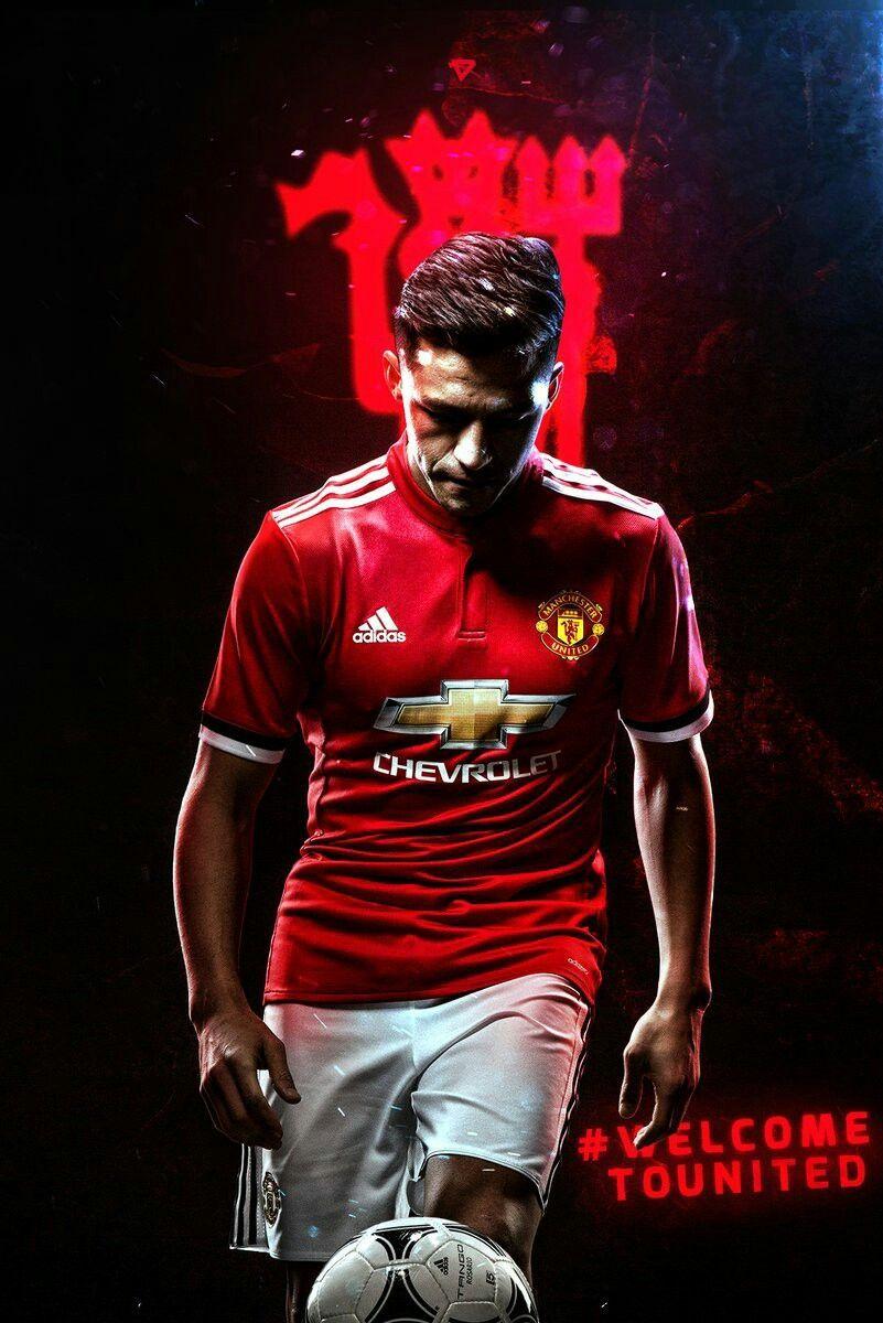 Alexis Sanchez United. MU. Man united