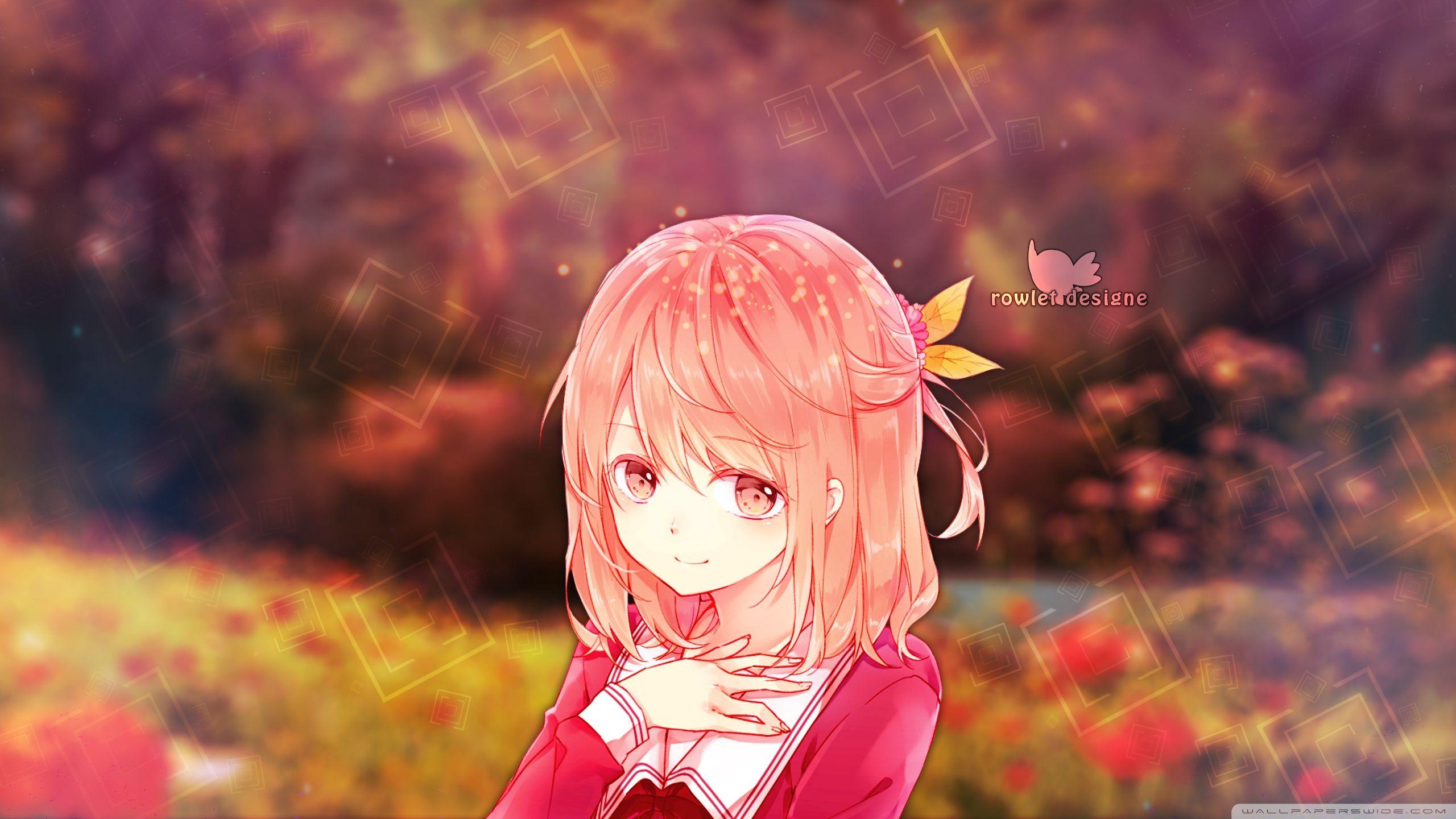 Anime Girl Ultra HD Desktop Background Wallpaper for: Widescreen